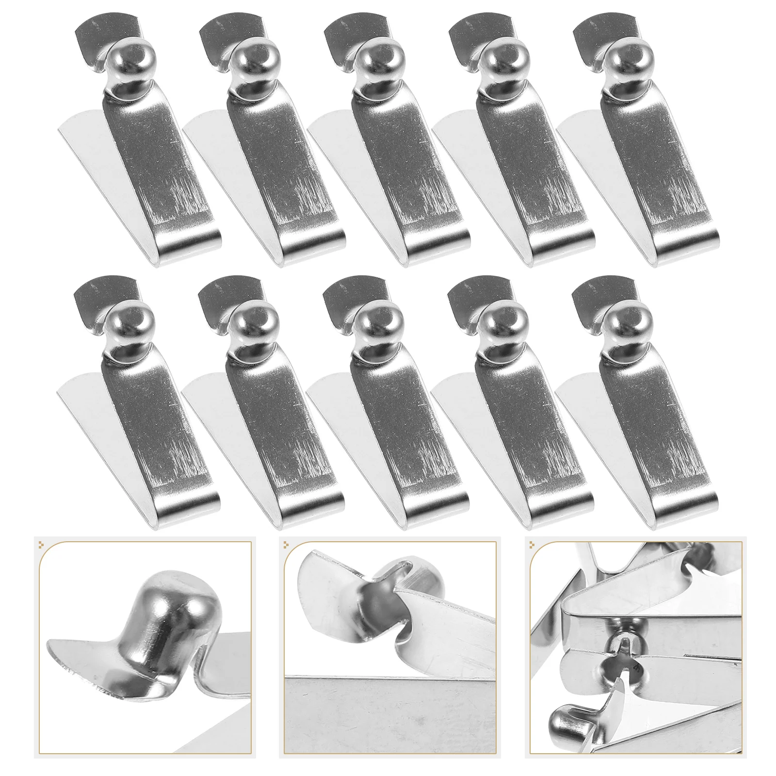 10 Pcs V-shaped Spring Clips 6mm Solid Tube Telescopic Pole Locking Durable Tent Kayak Fishing Umbrella Accessories
10 Pcs V-shaped Spring Clips 6mm Solid Tube Telescopic Pole Locking Durable Tent Kayak Fishing Umbrella Accessories