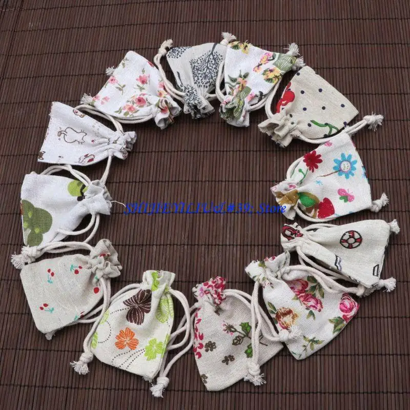E21F Wedding Favor Muslin Bags With Drawstring Premium Jewelry Pouches Party Gift Bags Candy Bags with Green Flower
E21F Wedding Favor Muslin Bags With Drawstring Premium Jewelry Pouches Party Gift Bags Candy Bags with Green Flower