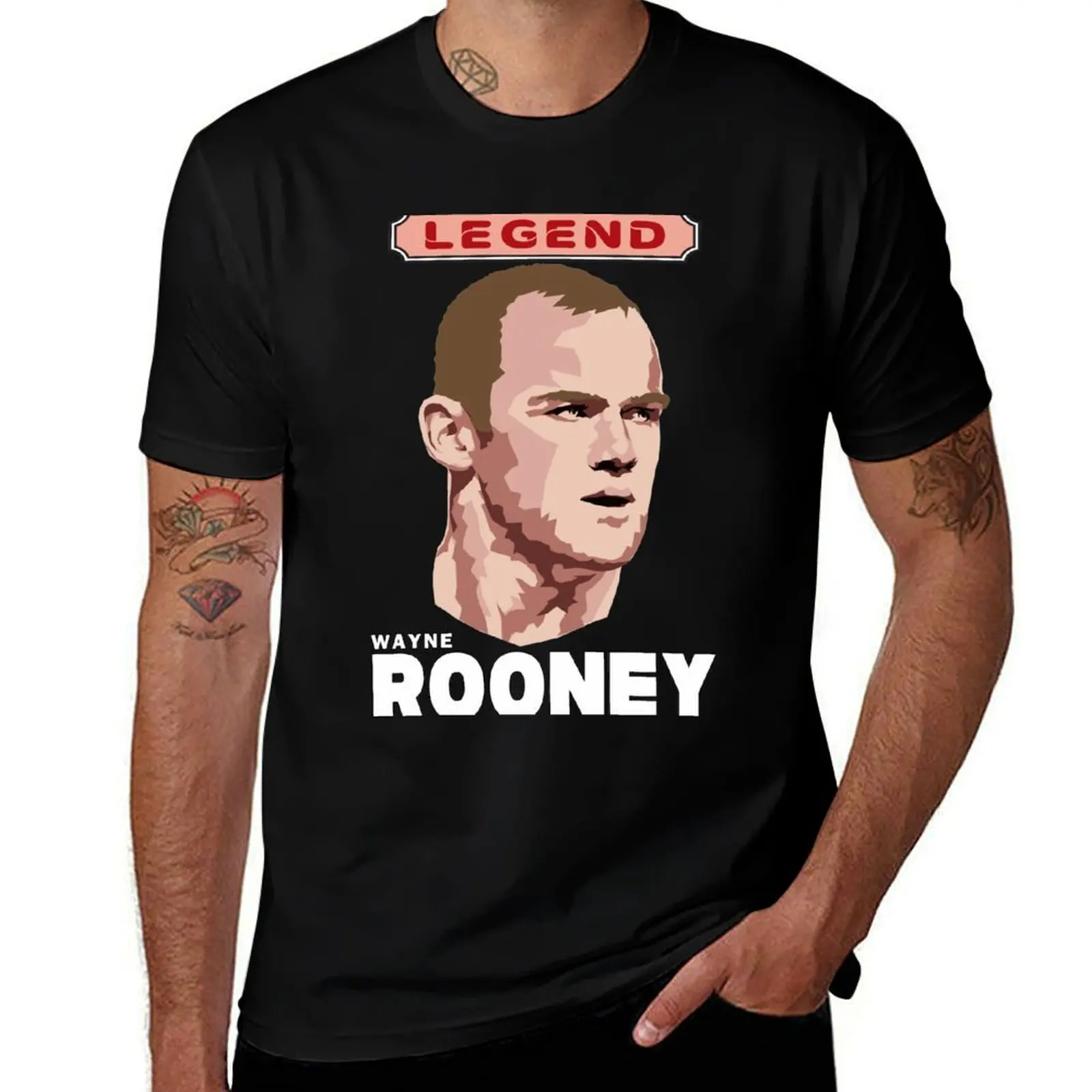 принт - футбольная футболка Rooney, футболка Legend, дизайнерская мужская рубашка Wayne
принт - футбольная футболка Rooney, футболка Legend, дизайнерская мужская рубашка Wayne