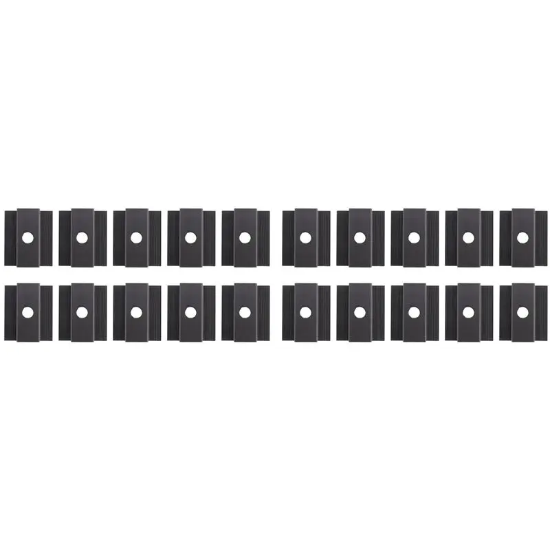 20 X Centre Clamp PV Solar Panels, Black, Module Clamp For All Frame Heights, Solar Panels Bracket For Solar Panels Roof
20 X Centre Clamp PV Solar Panels, Black, Module Clamp For All Frame Heights, Solar Panels Bracket For Solar Panels Roof