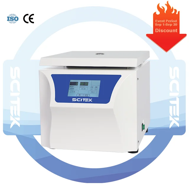 SCITEK High Speed Centrifuge Benchtop 16500r/min Max.Speed Centrifuge for Laboratory
SCITEK High Speed Centrifuge Benchtop 16500r/min Max.Speed Centrifuge for Laboratory