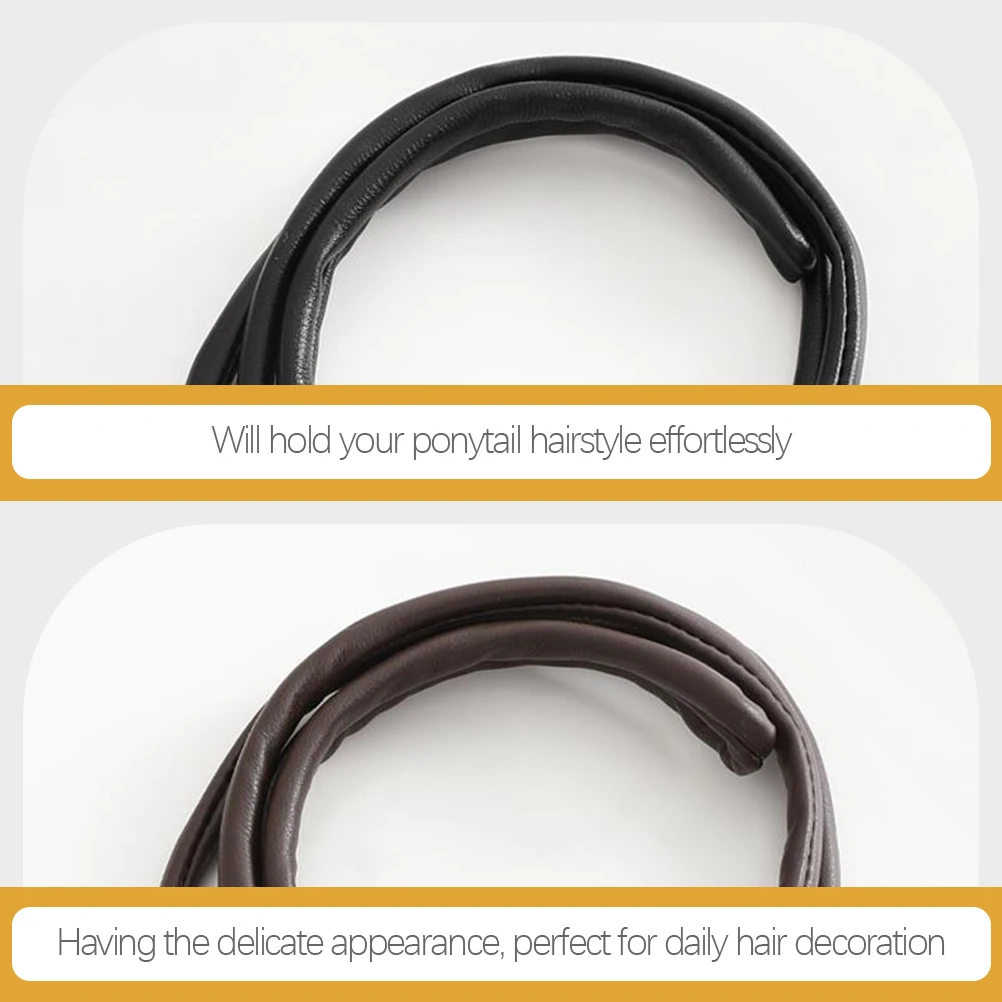 2pcs Brown Headband Wrap Ponytail Holders Secure Styling Hair Ties Hair Bands Ponytail Holders Accessories
2pcs Brown Headband Wrap Ponytail Holders Secure Styling Hair Ties Hair Bands Ponytail Holders Accessories