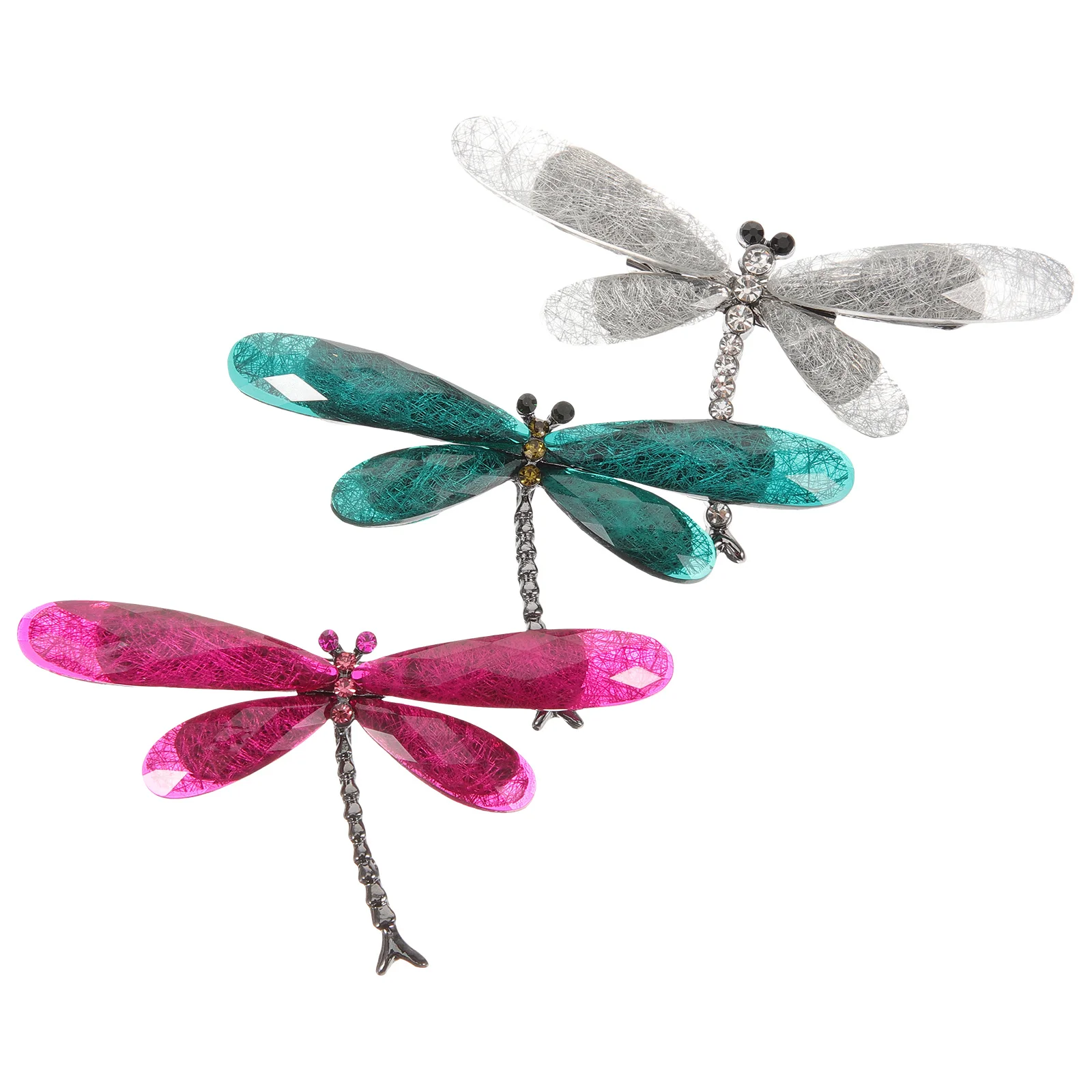 3Pcs Resin Brooch Pin Attractive Dragonfly Shape Shiny Surface Pearl Accented Corsage for Women Casual Formal Events Gift Grey
3Pcs Resin Brooch Pin Attractive Dragonfly Shape Shiny Surface Pearl Accented Corsage for Women Casual Formal Events Gift Grey