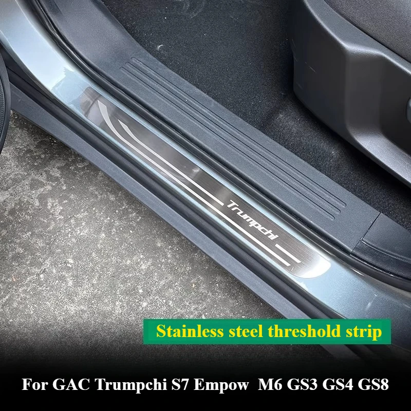 car Accessories For GAC Trumpchi S7 Empow M6 GS3 GS4 GS8 Stainless Door Sill Strip Stickers Scuff Plate Peda Pedal Cover
car Accessories For GAC Trumpchi S7 Empow M6 GS3 GS4 GS8 Stainless Door Sill Strip Stickers Scuff Plate Peda Pedal Cover