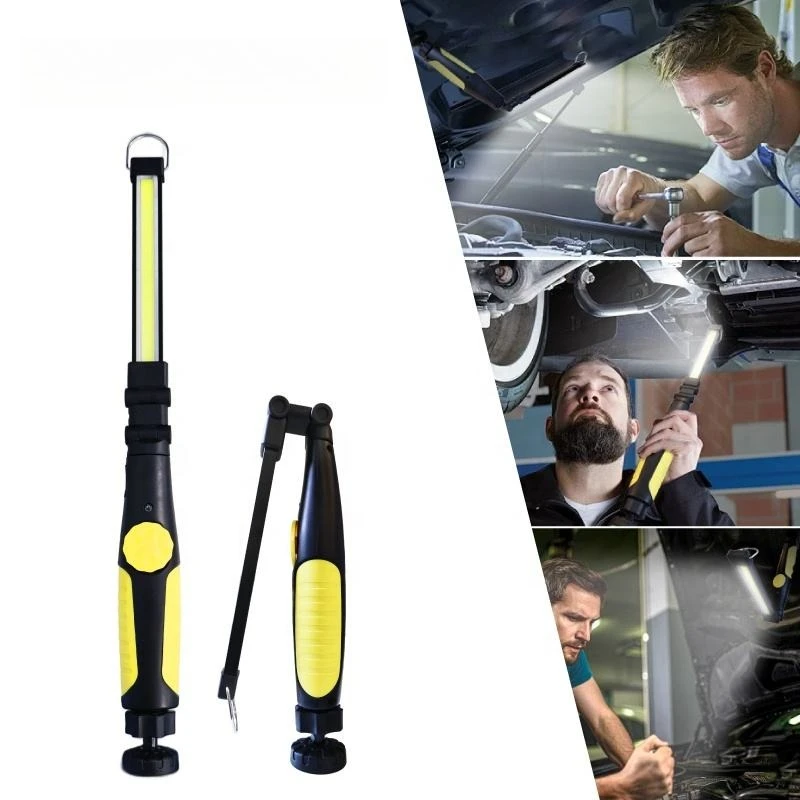 USB Rechargeable Portable Built-in Battery COB Flashlight Hook Hanging Lamp COB LED Slim Work Light for Car Repair Camping
USB Rechargeable Portable Built-in Battery COB Flashlight Hook Hanging Lamp COB LED Slim Work Light for Car Repair Camping
