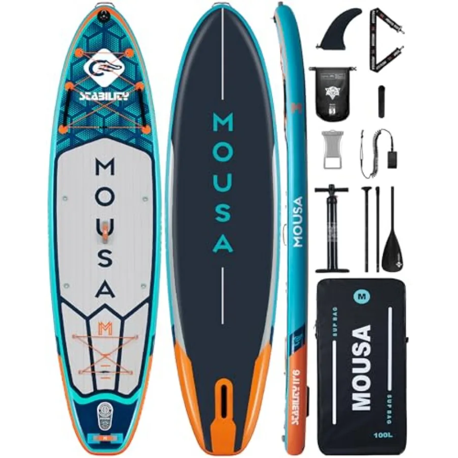 All-round inflatable SUP board for family use, extra wide 11'6x35, durable PVC material, blue color, ultra-stable design suppor
All-round inflatable SUP board for family use, extra wide 11'6x35, durable PVC material, blue color, ultra-stable design suppor