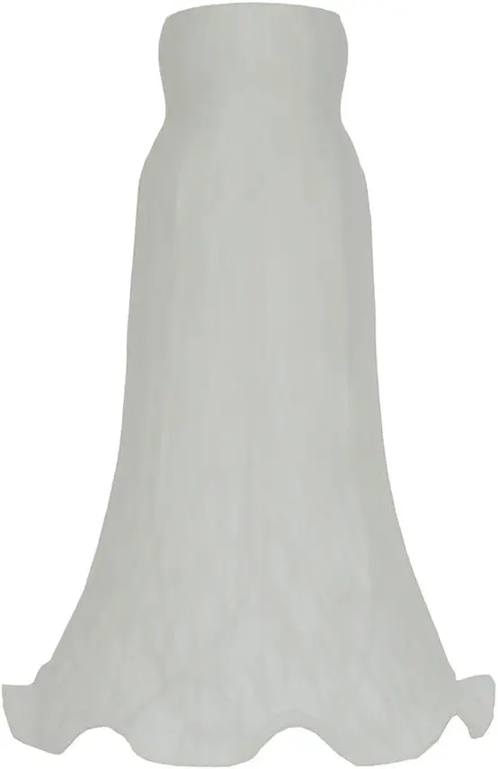 Tiffany Style Lily Glass Lampshade, 6 Inch, Fluted Tulip Flower Design, 1.06" ID x 1.57" OD Opening (White)
Tiffany Style Lily Glass Lampshade, 6 Inch, Fluted Tulip Flower Design, 1.06" ID x 1.57" OD Opening (White)