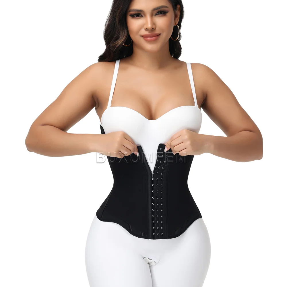 Послеоперационный утягивающий пояс для живота с крючками и петлями, двойной эластичный колумбийский корсет для коррекции фигуры и моделирования талии
Послеоперационный утягивающий пояс для живота с крючками и петлями, двойной эластичный колумбийский корсет для коррекции фигуры и моделирования талии