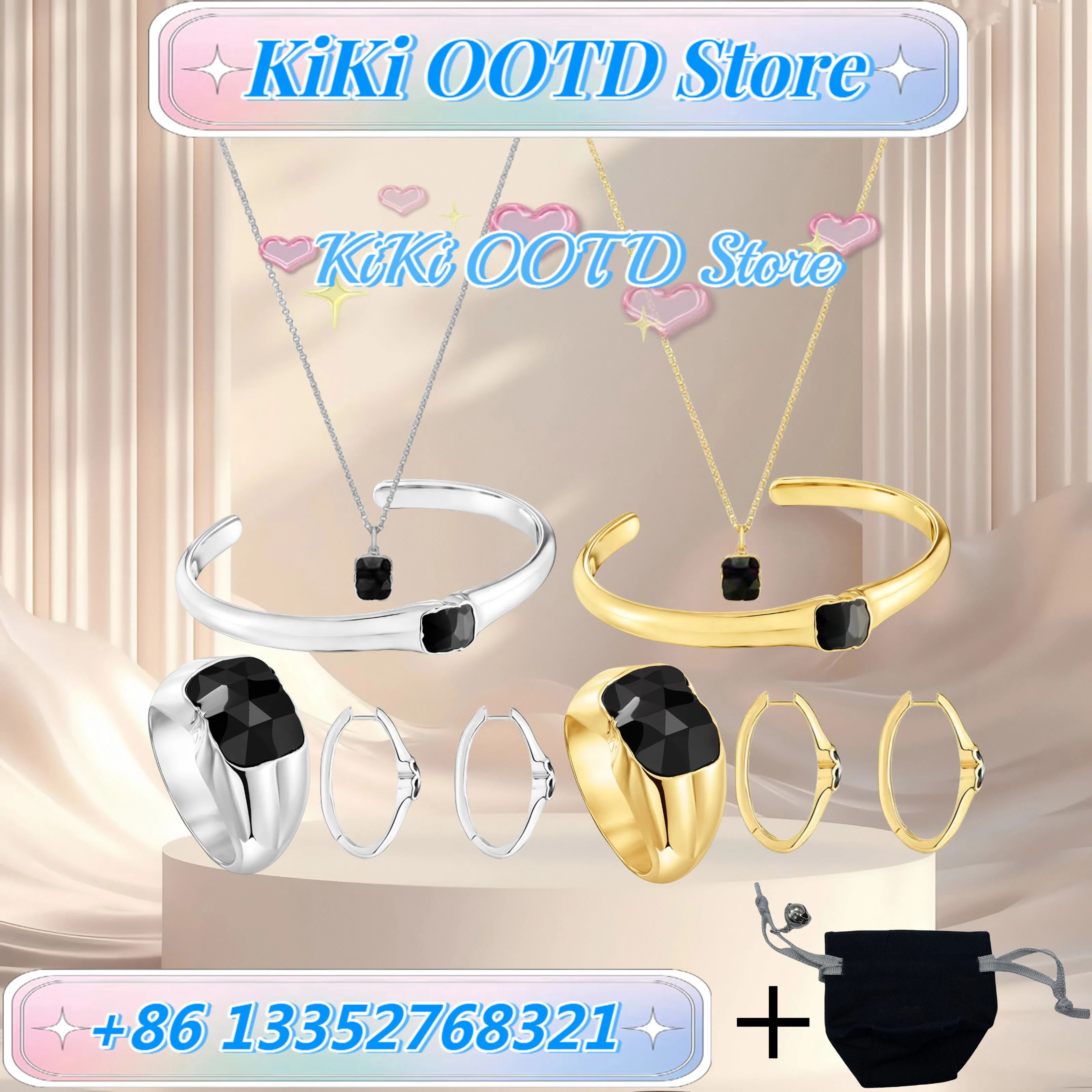 KiKi OOTD Store Stone Crafts 2025 Новый модный стиль S925 Серебряный комплект ювелирных изделий Высококачественный романтический подарок, для женской повседневной носки
KiKi OOTD Store Stone Crafts 2025 Новый модный стиль S925 Серебряный комплект ювелирных изделий Высококачественный романтический подарок, для женской повседневной носки