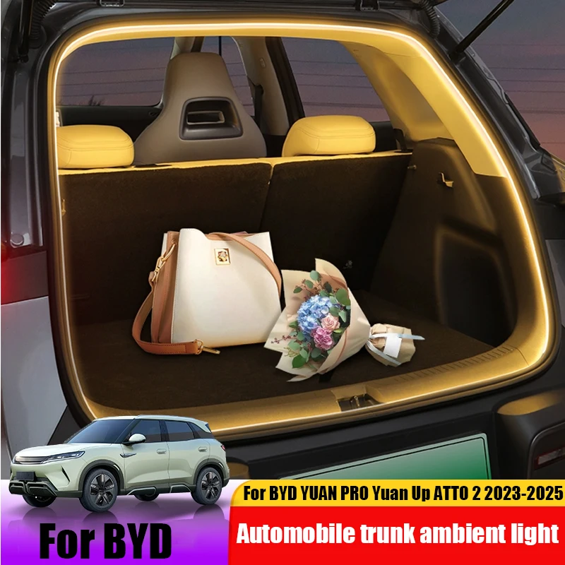 Для BYD ATTO 2 YUAN PRO Yuan Up 2023 2024 2025 Внешний свет багажника автомобиля, освещение задней двери, светодиодный внутренний окружающий свет
Для BYD ATTO 2 YUAN PRO Yuan Up 2023 2024 2025 Внешний свет багажника автомобиля, освещение задней двери, светодиодный внутренний окружающий свет