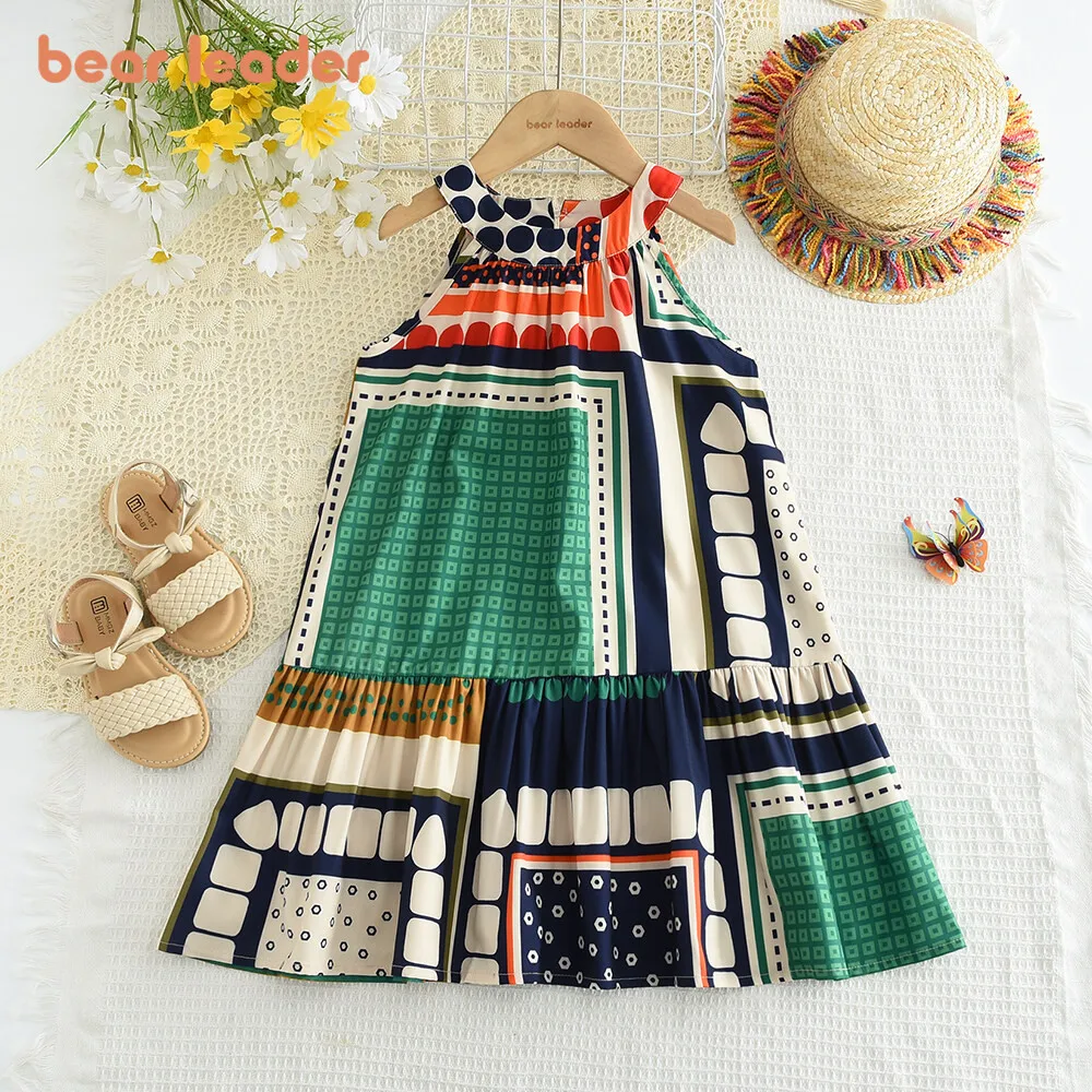 Bear Leader 3 -7 Years Color Block Patchwork Girls Dresses Summer Plaid Printing Sleeveless Hanging Neck Kids Casual Clothes
Bear Leader 3 -7 Years Color Block Patchwork Girls Dresses Summer Plaid Printing Sleeveless Hanging Neck Kids Casual Clothes