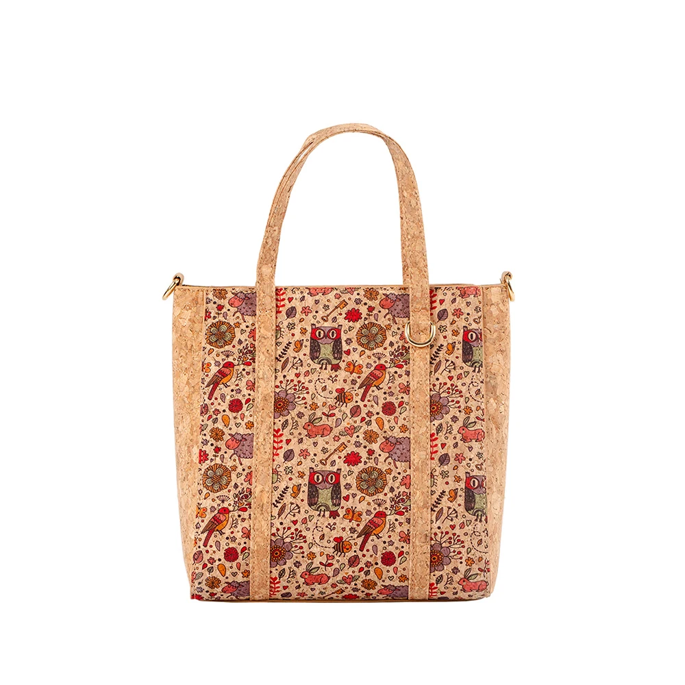 Shoulder Bags Retro Cork Leather Plain Patchwork Owl Bird Printing Vertical style Multifunctional Big Cross Totes
Shoulder Bags Retro Cork Leather Plain Patchwork Owl Bird Printing Vertical style Multifunctional Big Cross Totes