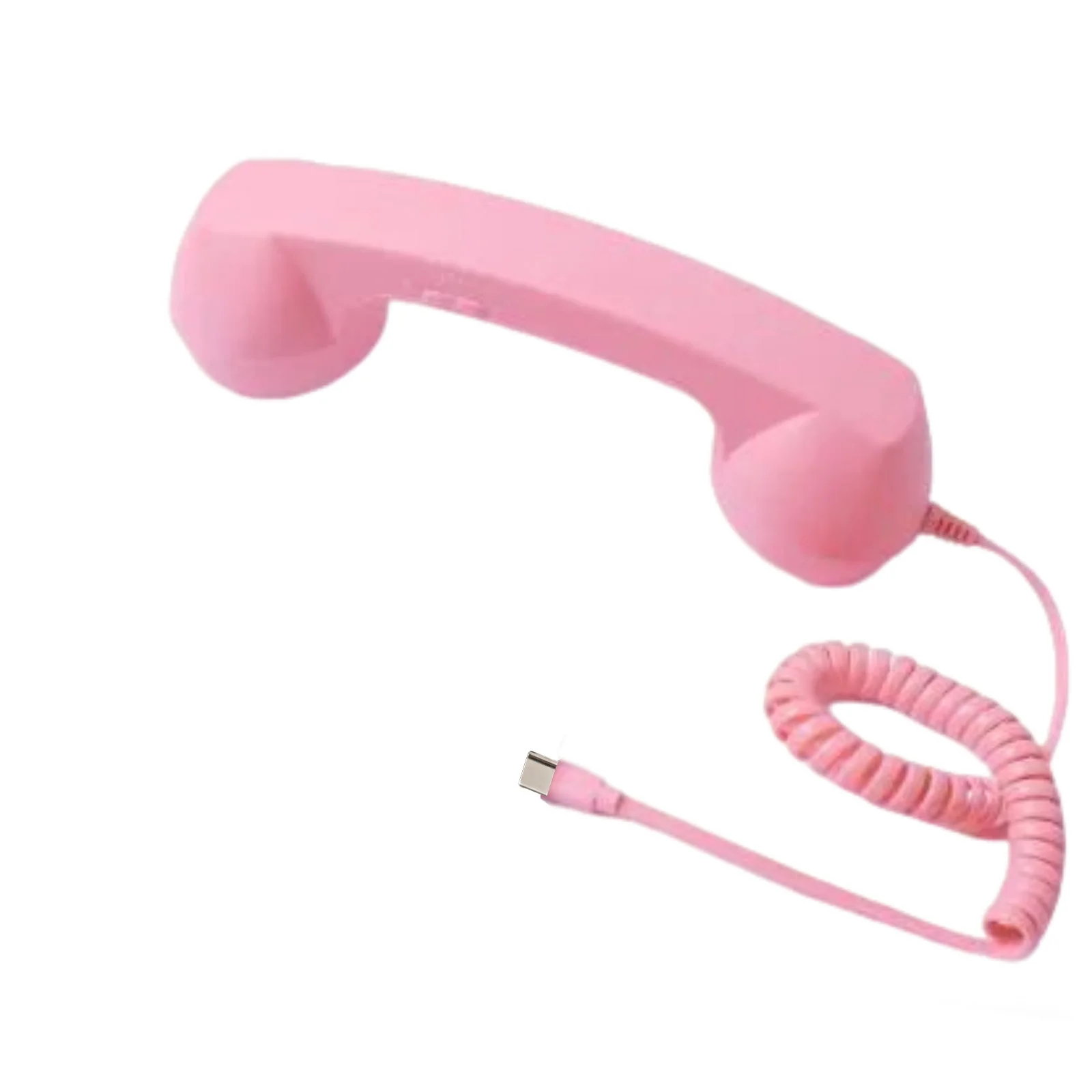 Retro Telephone Handset Headphone Wired 3.5mm/Usb-C Phone Receiver Old School Style Hand Call Receiver Anti Radiation Cell Phone
Retro Telephone Handset Headphone Wired 3.5mm/Usb-C Phone Receiver Old School Style Hand Call Receiver Anti Radiation Cell Phone