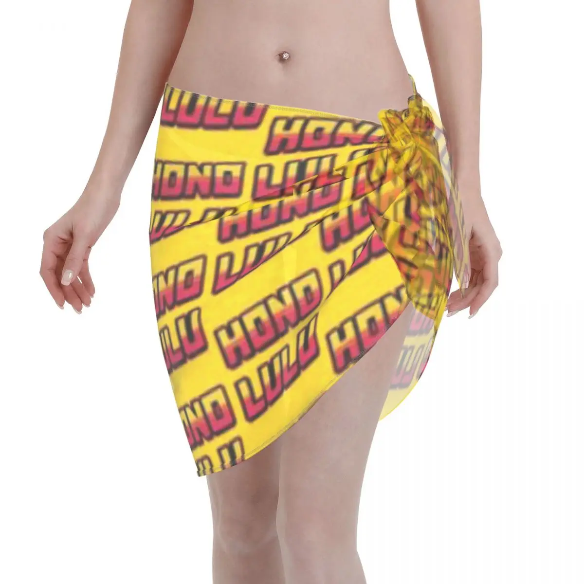 Promotion Honolulu Hawaii Pop Art Women's Beach Wrap SkirtSwimming Pool Day Holiday Cover Up
Promotion Honolulu Hawaii Pop Art Women's Beach Wrap SkirtSwimming Pool Day Holiday Cover Up