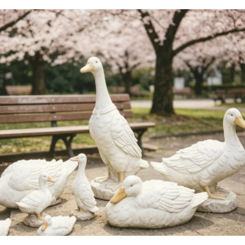 Outdoor Simulation Duck Decoration Resin Craft for Garden Pond and Water Feature Landscape Arrangement
Outdoor Simulation Duck Decoration Resin Craft for Garden Pond and Water Feature Landscape Arrangement