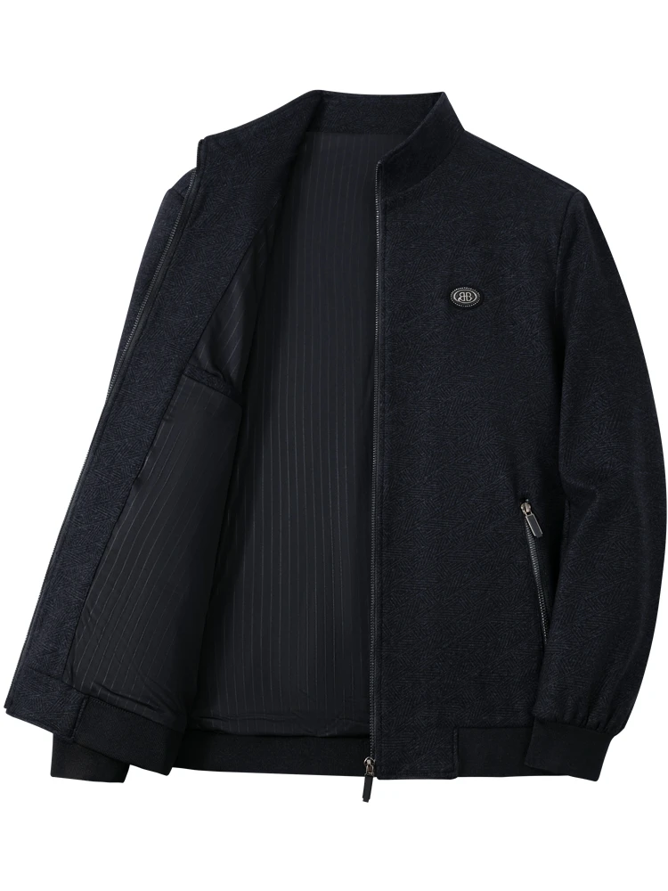 Осенняя модная утепленная куртка для мужчин: повседневное пальто с воротником-стойкой в деловом стиле для мужчин среднего и старшего возраста
Осенняя модная утепленная куртка для мужчин: повседневное пальто с воротником-стойкой в деловом стиле для мужчин среднего и старшего возраста