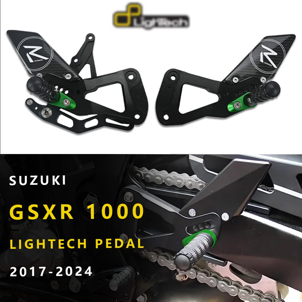 MTKRACING For SUZUKI GSXR 1000 2017-2024 Rear Sets Heighten Pedal Adjustable Rearsets FootPegs Shift Lever Brake
MTKRACING For SUZUKI GSXR 1000 2017-2024 Rear Sets Heighten Pedal Adjustable Rearsets FootPegs Shift Lever Brake