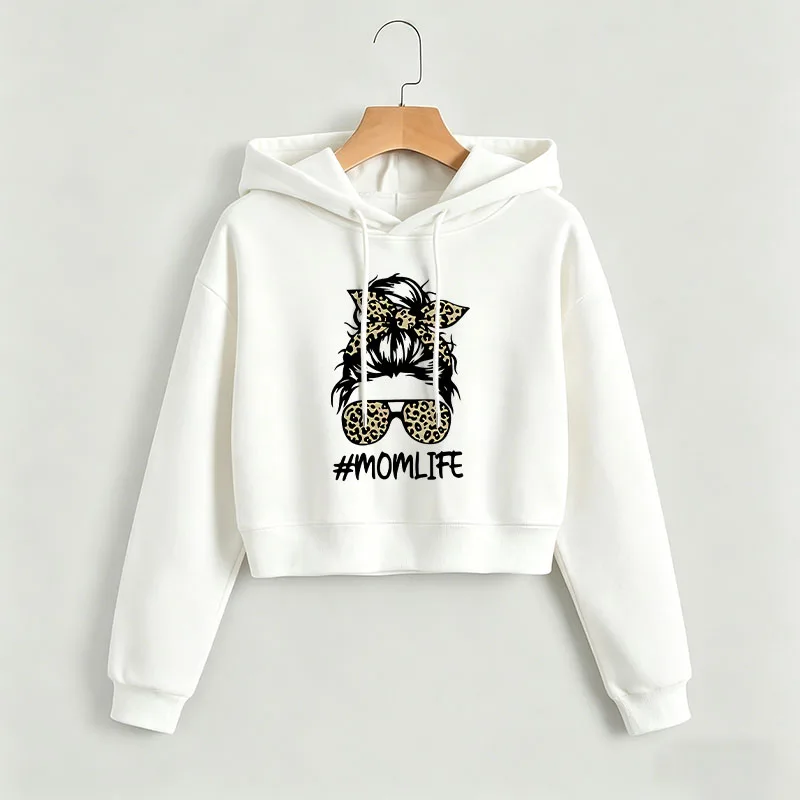 Trendy Style Fashion Leopard MOM Life Cropped Sweatshirt Crop Top Hoodie Y2k Sweatshirts Gothic Casual Girls Women Clothes
Trendy Style Fashion Leopard MOM Life Cropped Sweatshirt Crop Top Hoodie Y2k Sweatshirts Gothic Casual Girls Women Clothes