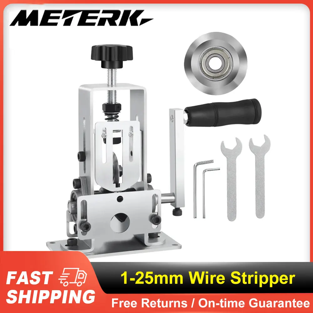 1-25mm Wire Stripper Manual Wire Stripping Tool Household Cable Electric Peeling Machine Use with Hand Electric Drill Tools
1-25mm Wire Stripper Manual Wire Stripping Tool Household Cable Electric Peeling Machine Use with Hand Electric Drill Tools