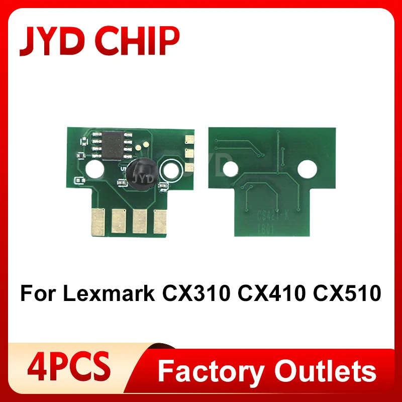 Чип для тонера CX310 для Lexmark CX310N, CX310DN, CX410E, CX410DE, CX410DTE, CX510DE, CX510DTHE CX510DHE, CX410, CX510, 80C2SK, 0 устройство сброса счетчика принтера
Чип для тонера CX310 для Lexmark CX310N, CX310DN, CX410E, CX410DE, CX410DTE, CX510DE, CX510DTHE CX510DHE, CX410, CX510, 80C2SK, 0 устройство сброса счетчика принтера