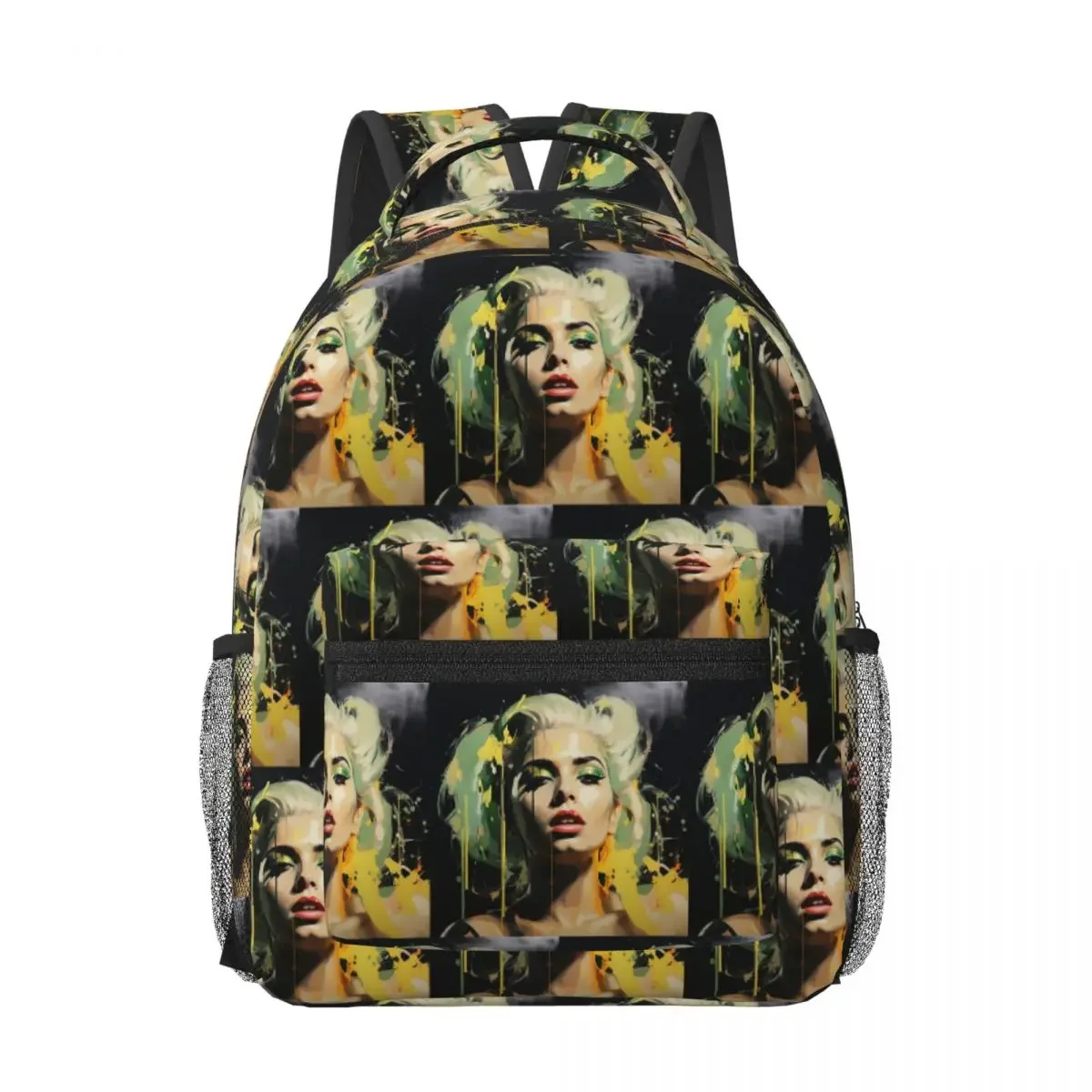 Drawing Lady Gaga Woman Backpacks Boys Girls Bookbag Waterproof Students School Bags Portability Laptop Rucksack Shoulder Bag
Drawing Lady Gaga Woman Backpacks Boys Girls Bookbag Waterproof Students School Bags Portability Laptop Rucksack Shoulder Bag