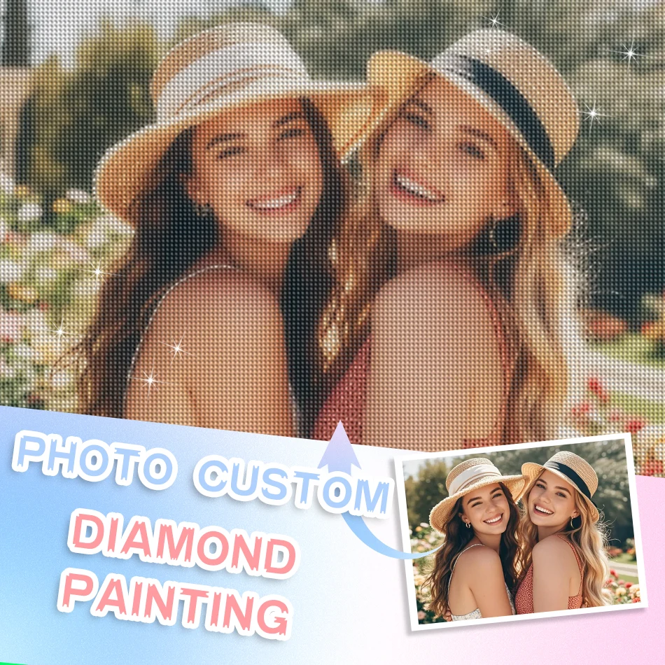 RUOPOTY Photo Custom Full Round/Square Diamond Handmade Gift Diamond Painting Home Decor Diamond Art Wall Decoration
RUOPOTY Photo Custom Full Round/Square Diamond Handmade Gift Diamond Painting Home Decor Diamond Art Wall Decoration