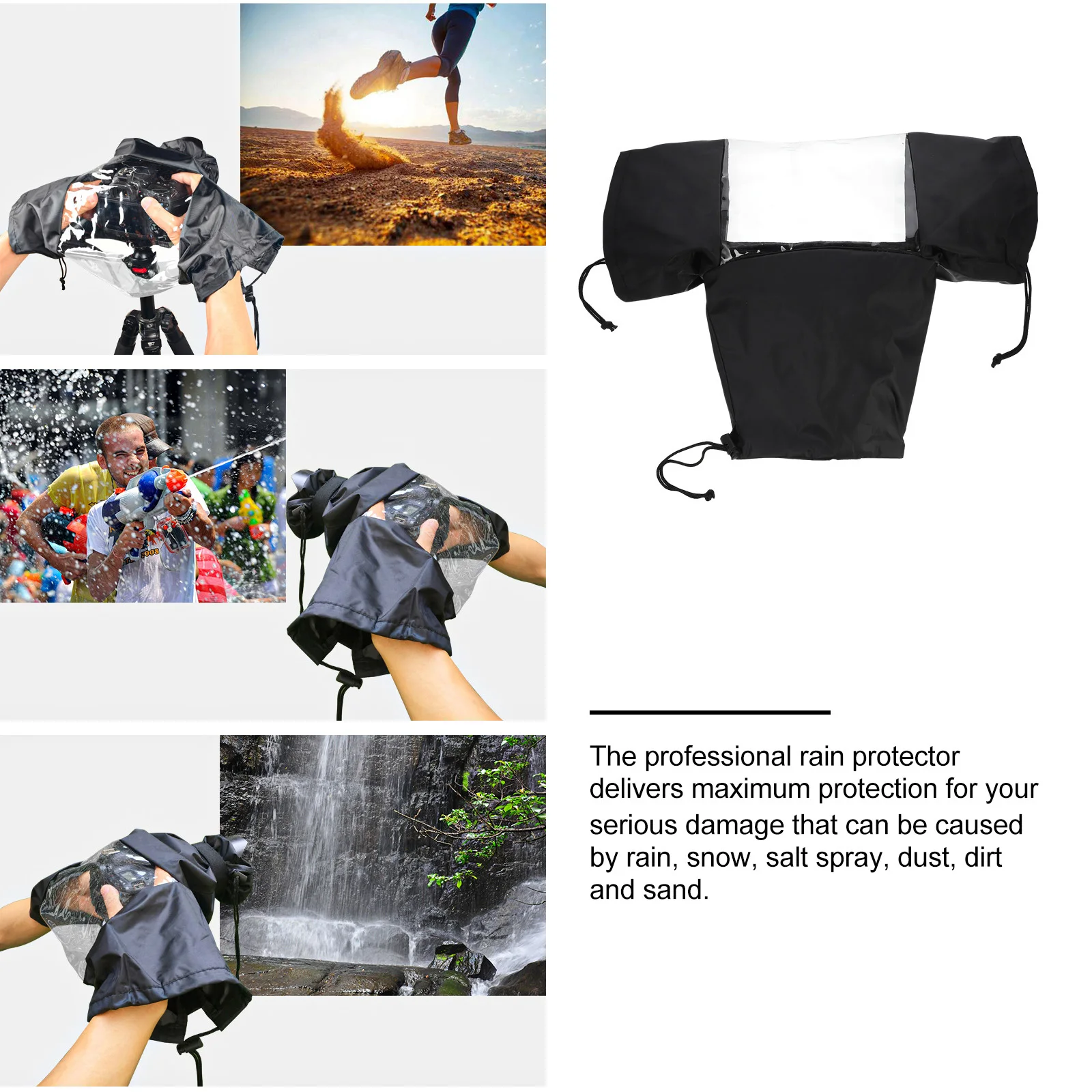 Rain Cover Photography Accessories Camera Supplies Sports Glass Protector Professional Cloth Water Proof Bag
Rain Cover Photography Accessories Camera Supplies Sports Glass Protector Professional Cloth Water Proof Bag