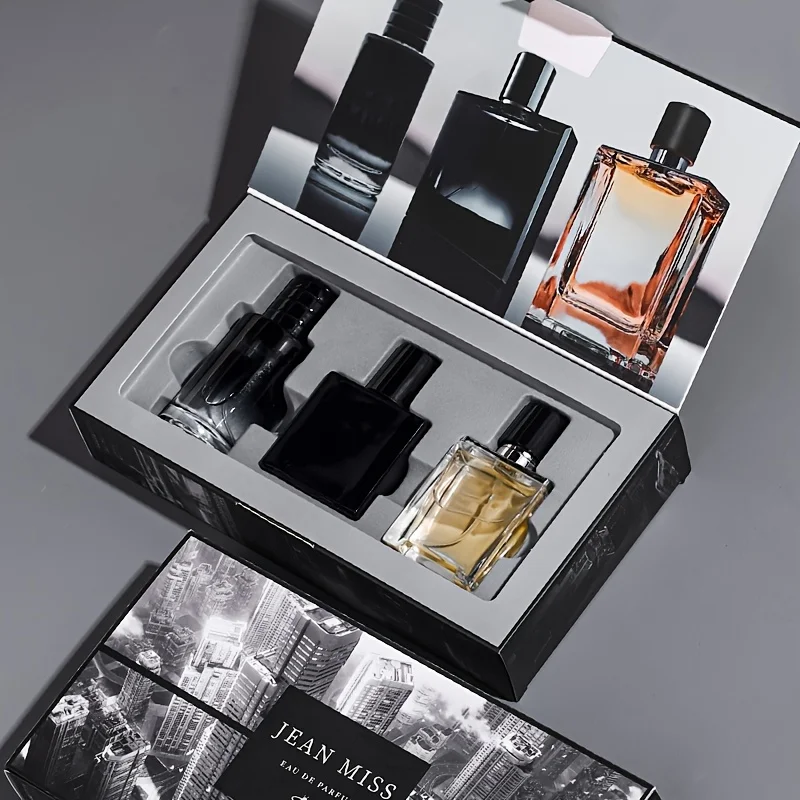 Men's Perfume Floral Woody Gift Set 3-Bottle Fragrance Box for Brothers And Lovers
Men's Perfume Floral Woody Gift Set 3-Bottle Fragrance Box for Brothers And Lovers