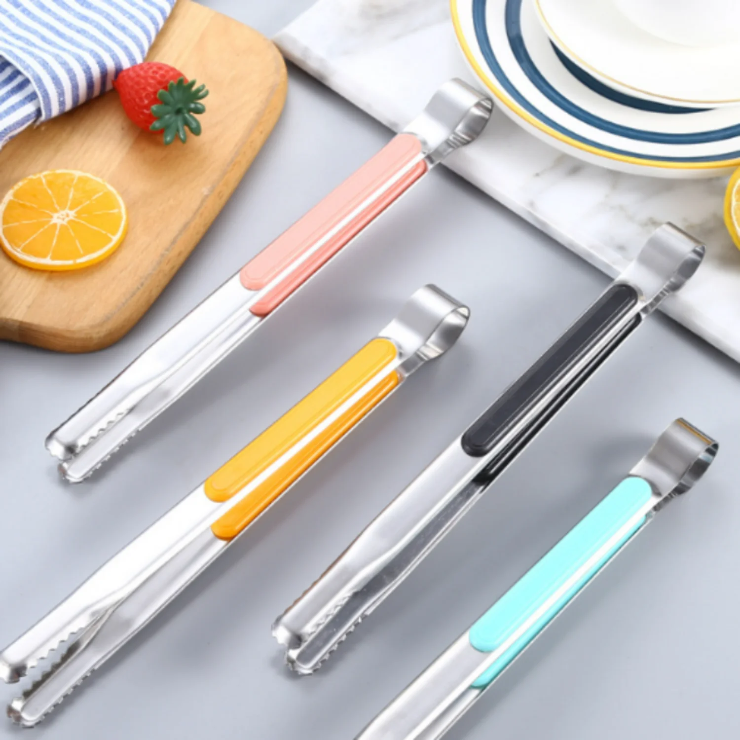 1pc Stainless Steel Barbecue Tongs, Tools, Buffet Steak Tongs, Barbecue Tongs Food Tongs Bread Tongs, Suitable For , And Resta
1pc Stainless Steel Barbecue Tongs, Tools, Buffet Steak Tongs, Barbecue Tongs Food Tongs Bread Tongs, Suitable For , And Resta