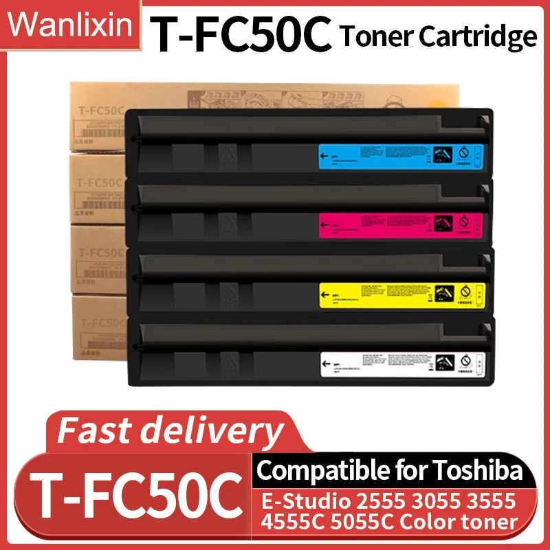 Новый 1 шт. T-FC50C FC50C тонер-картридж, совместимый для Toshiba e-Studio 2555C 3055C 3555C 4555C 5055C тонер-картридж для принтера
Новый 1 шт. T-FC50C FC50C тонер-картридж, совместимый для Toshiba e-Studio 2555C 3055C 3555C 4555C 5055C тонер-картридж для принтера