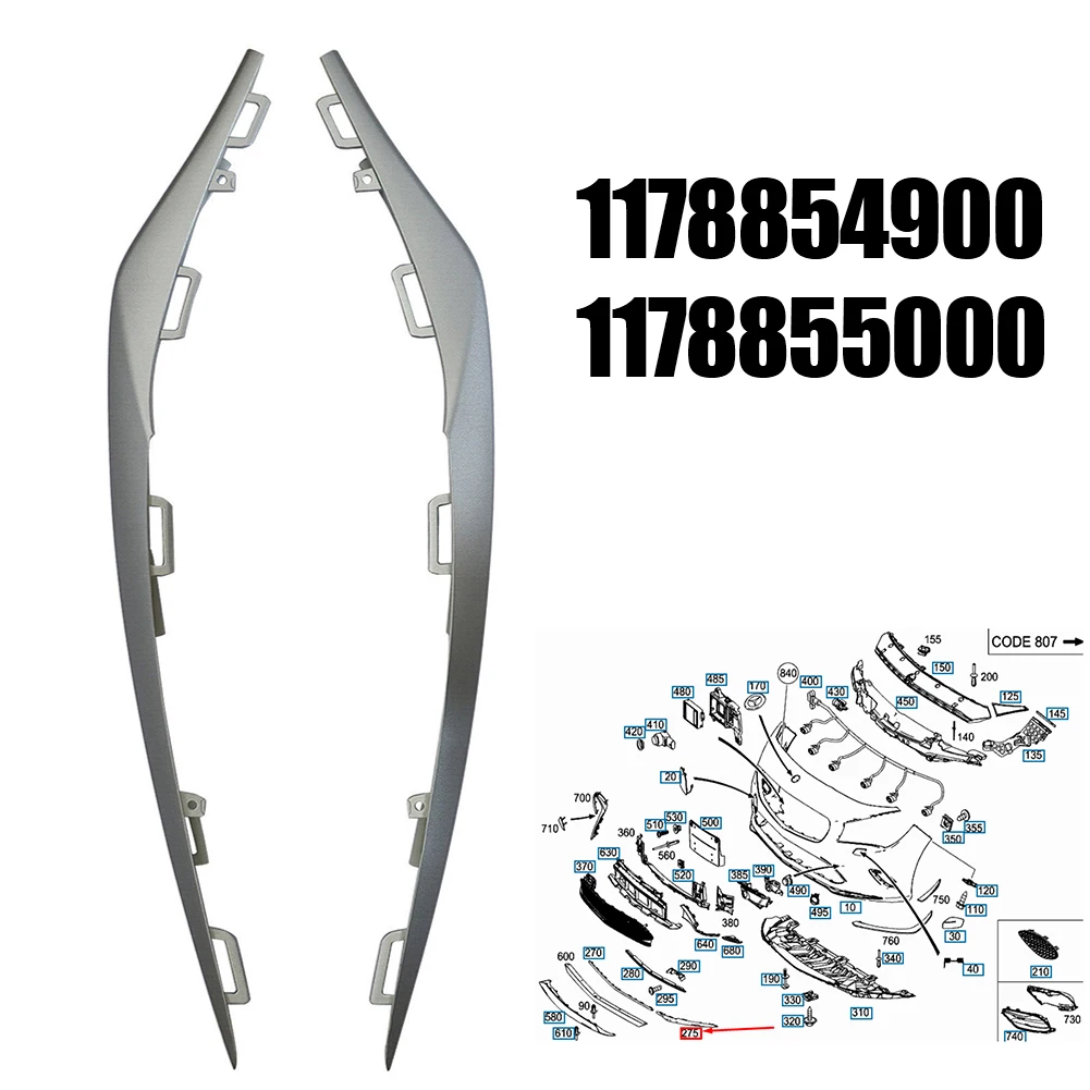 Новая пара передних крышек бампера, молдинговая отделка для Mercedes W117 CLA 180 200 250 2016-2019, прямая замена автомобильных аксессуаров
Новая пара передних крышек бампера, молдинговая отделка для Mercedes W117 CLA 180 200 250 2016-2019, прямая замена автомобильных аксессуаров