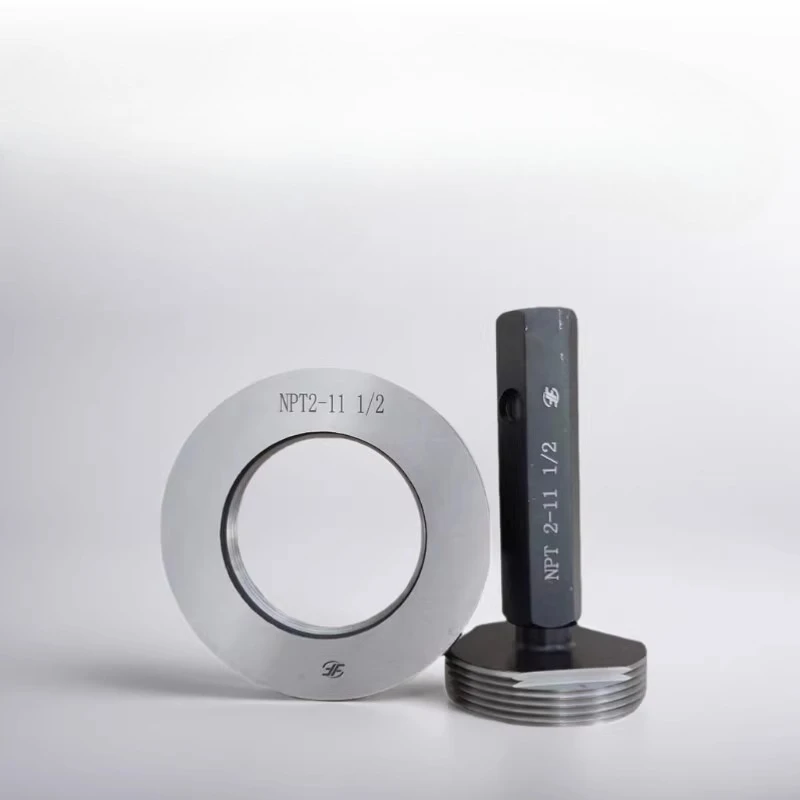 American Standard Pipe Thread Plug Gauge NPT3/8-18 1/2-14 NPT 3/4-14 NPT American Standard 60 Degrees 1/16 Taper Go and Nogo
American Standard Pipe Thread Plug Gauge NPT3/8-18 1/2-14 NPT 3/4-14 NPT American Standard 60 Degrees 1/16 Taper Go and Nogo