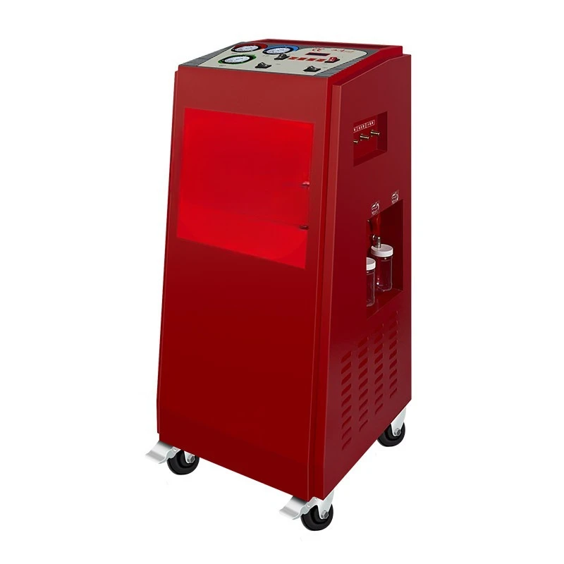 Semi-automatic refrigerant recovery and filling machine, automobile air conditioner refrigeration
Semi-automatic refrigerant recovery and filling machine, automobile air conditioner refrigeration