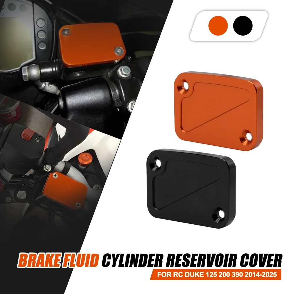 Front Brake Reservoir Cover Cylinder Cover For DUKE390 DUKE125 DUKE200 DUKE250 RC125 RC390 RC250 RC 125 200 250 390 2014-2024
Front Brake Reservoir Cover Cylinder Cover For DUKE390 DUKE125 DUKE200 DUKE250 RC125 RC390 RC250 RC 125 200 250 390 2014-2024