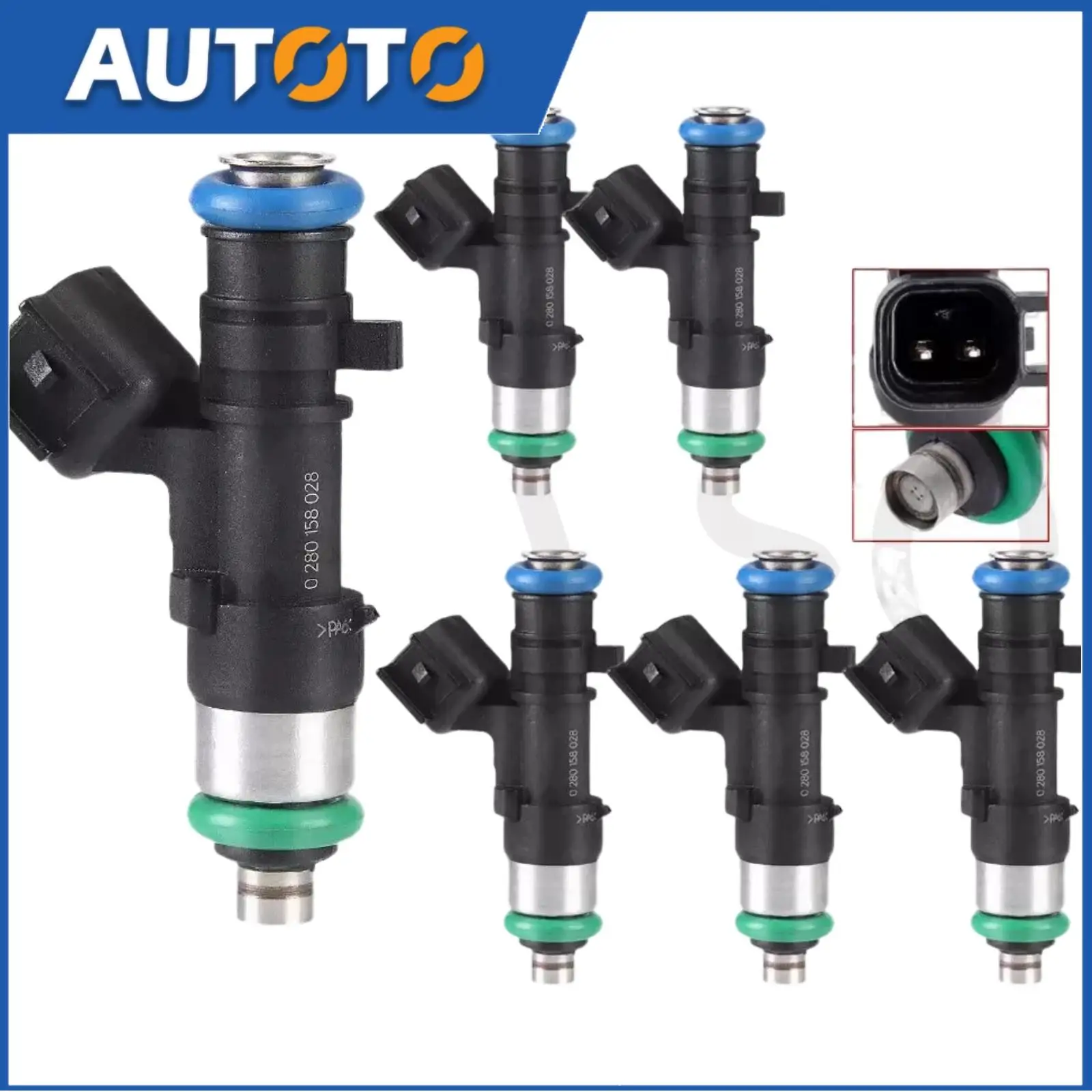 6 шт. топливная форсунка 0280158028 для Dodge Grand Caravan Charger Journey Chrysler 300 Pacifica 812-12138 4591986AA 04591986AA FJ612
6 шт. топливная форсунка 0280158028 для Dodge Grand Caravan Charger Journey Chrysler 300 Pacifica 812-12138 4591986AA 04591986AA FJ612