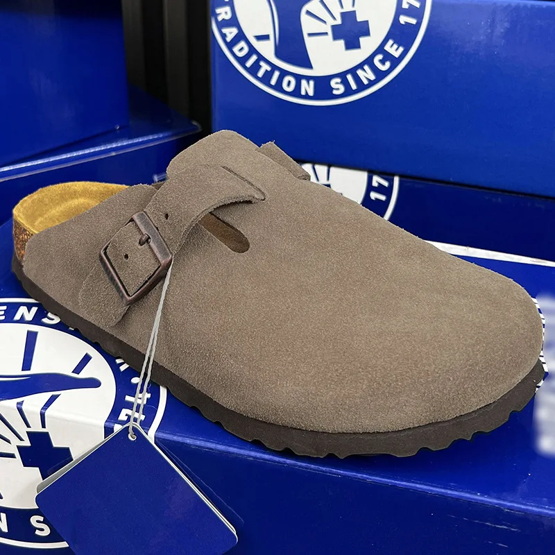 2024 Luxury Brand Half Dragged Women's Thick Bottom Cork Boken Slippers Premium Lazy Baotou Slippers Beach Outwear
2024 Luxury Brand Half Dragged Women's Thick Bottom Cork Boken Slippers Premium Lazy Baotou Slippers Beach Outwear
