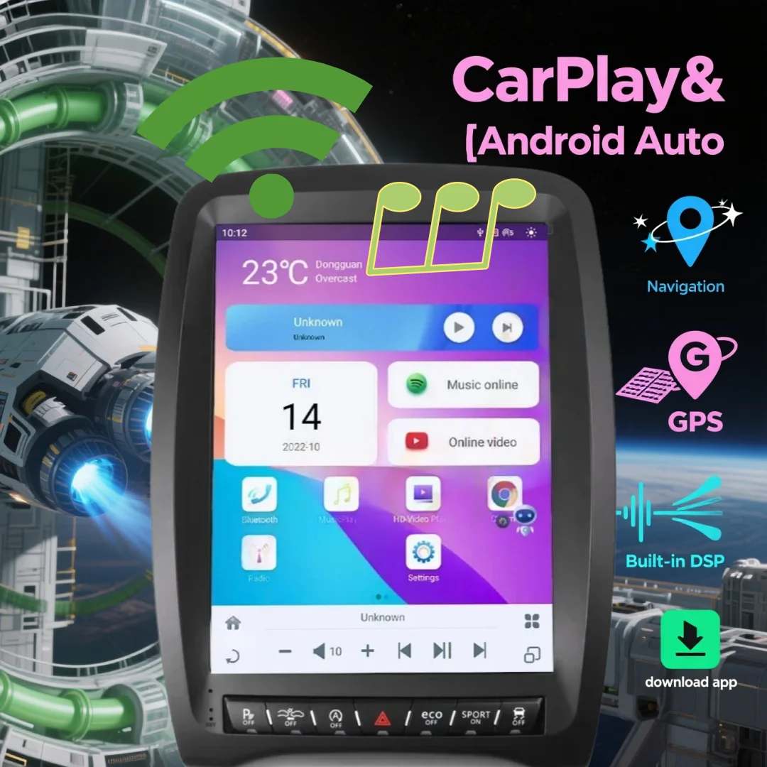 13''Car Radio For Dodge Durango android Carplay Multimedia Radio Car Screen auto System GPS Navigation DSP Stereo Car
13''Car Radio For Dodge Durango android Carplay Multimedia Radio Car Screen auto System GPS Navigation DSP Stereo Car
