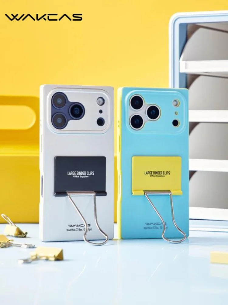 WAKCAS Frosted Phone Case for iPhone 16/17 Pro Max/Pro file folder magnetic suction personality Phone cover Matte Anti-drop Case
WAKCAS Frosted Phone Case for iPhone 16/17 Pro Max/Pro file folder magnetic suction personality Phone cover Matte Anti-drop Case