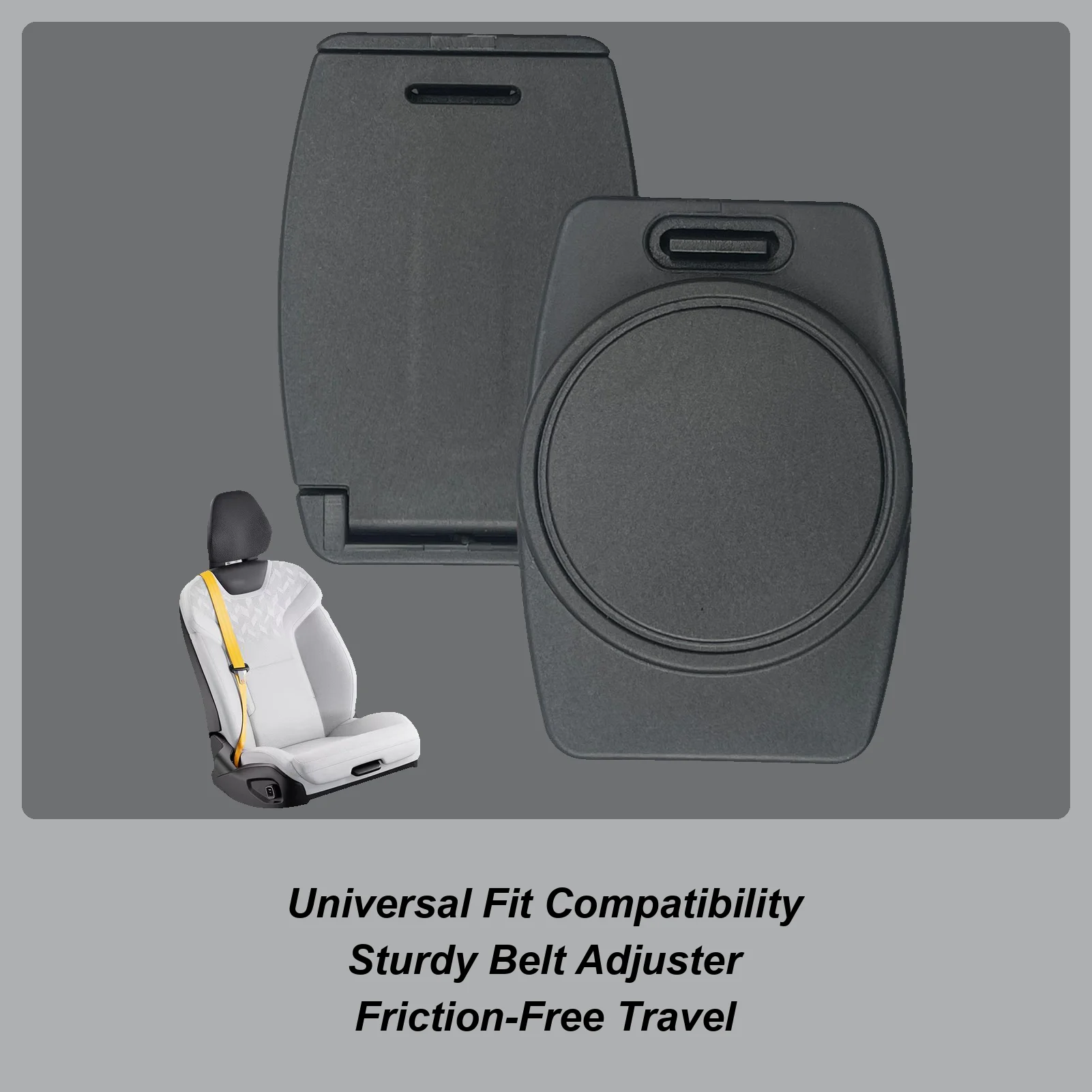 Seat Belt Adjuster Clips 2 Pieces Comfort Soft Protective Seat Belt Retainer Seatbelt Locator Strap Positioner For SUV Vehicle
Seat Belt Adjuster Clips 2 Pieces Comfort Soft Protective Seat Belt Retainer Seatbelt Locator Strap Positioner For SUV Vehicle