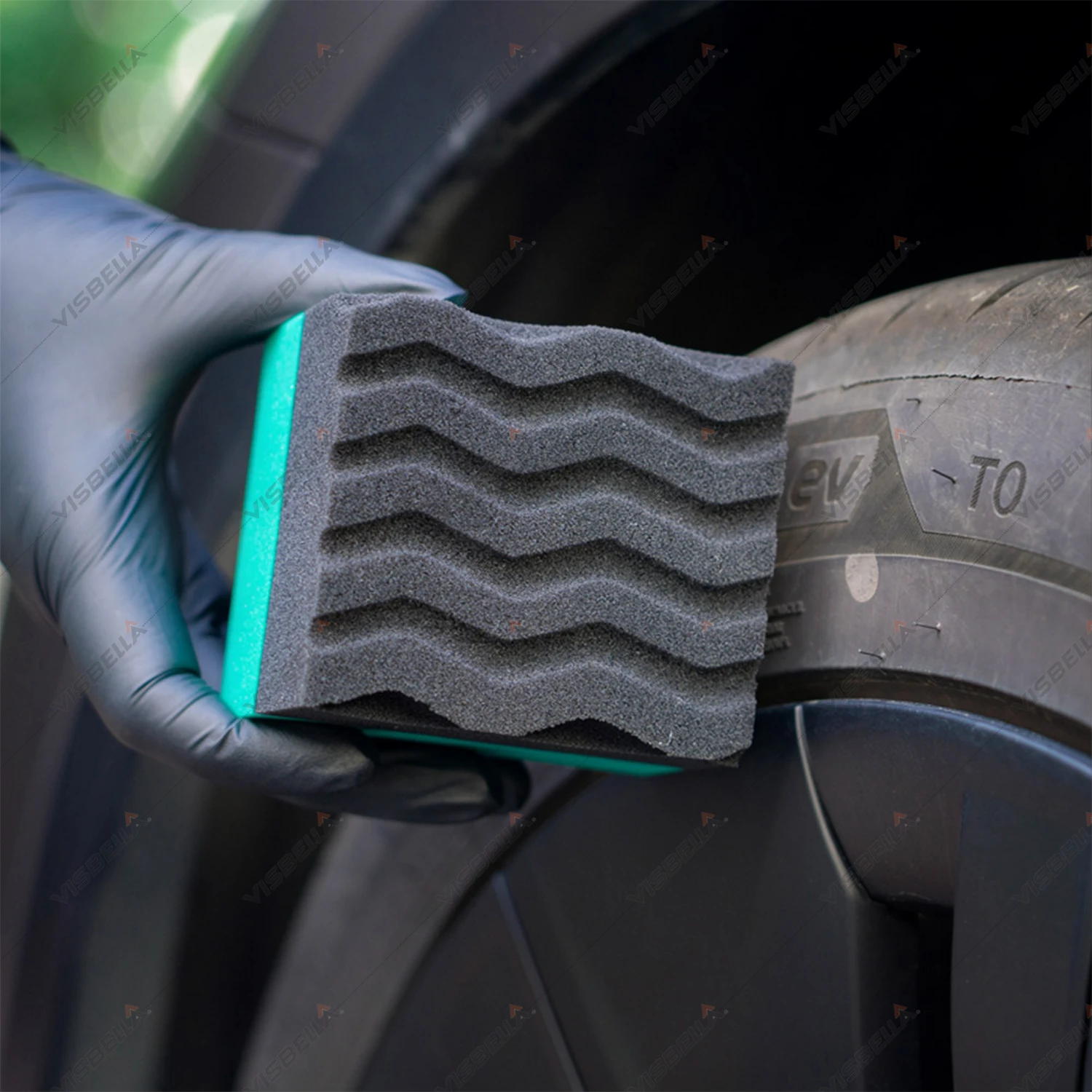 Tire Shine Tire Dressing Applicator Pads Auto Sponge for Polishing Washing Cleaning Car Detailer Products Contoured Wave Design
Tire Shine Tire Dressing Applicator Pads Auto Sponge for Polishing Washing Cleaning Car Detailer Products Contoured Wave Design