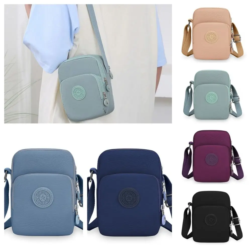 Multi-functional Zipper Crossbody Bag Square Korean Style Nylon Shoulder Bag Coin Purse Adjustable Strap Small Phone Bag Women
Multi-functional Zipper Crossbody Bag Square Korean Style Nylon Shoulder Bag Coin Purse Adjustable Strap Small Phone Bag Women