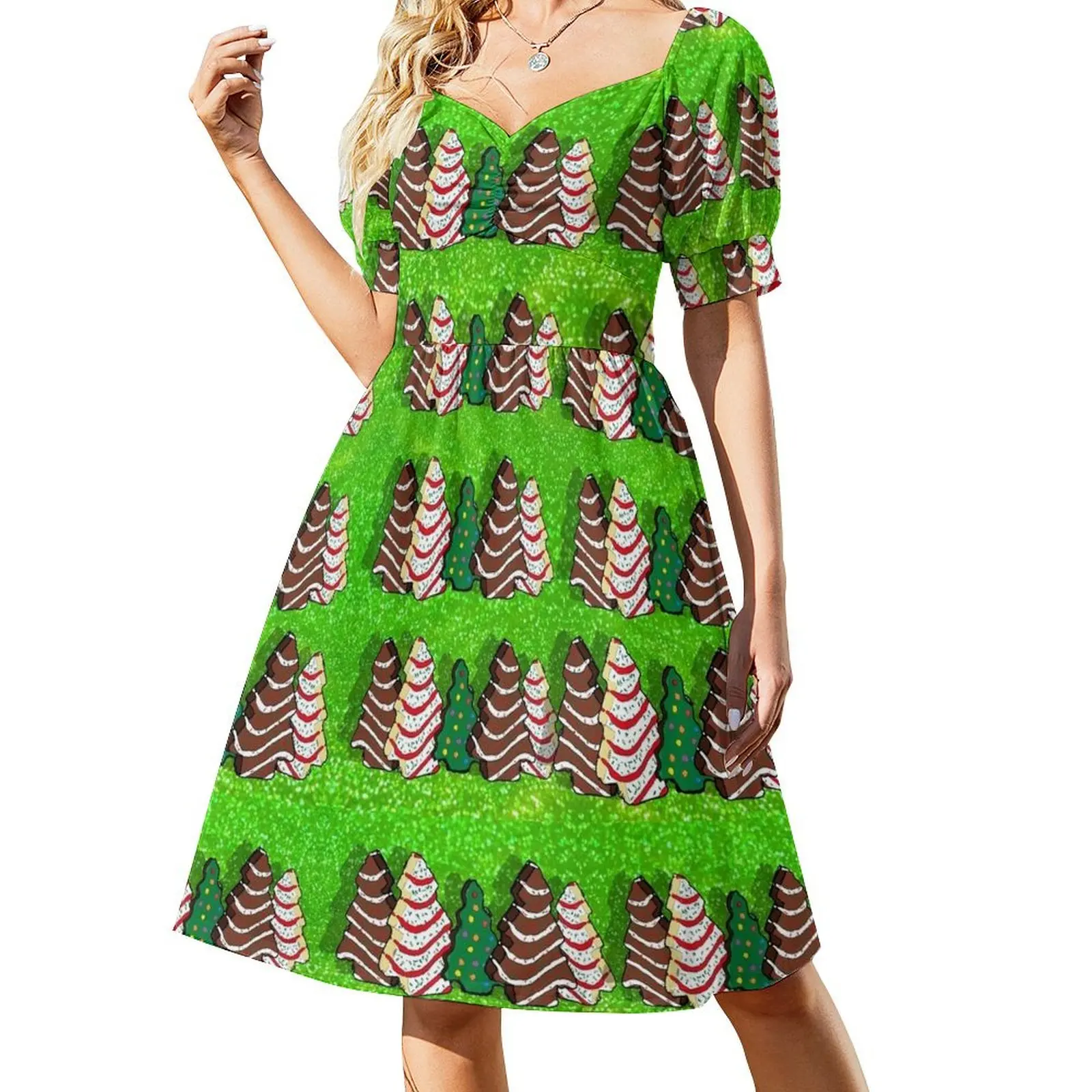 Little Debbie Christmas Tree cakes Sleeveless Dress women's clothing summer 2024 novelties evening dresses ladies
Little Debbie Christmas Tree cakes Sleeveless Dress women's clothing summer 2024 novelties evening dresses ladies