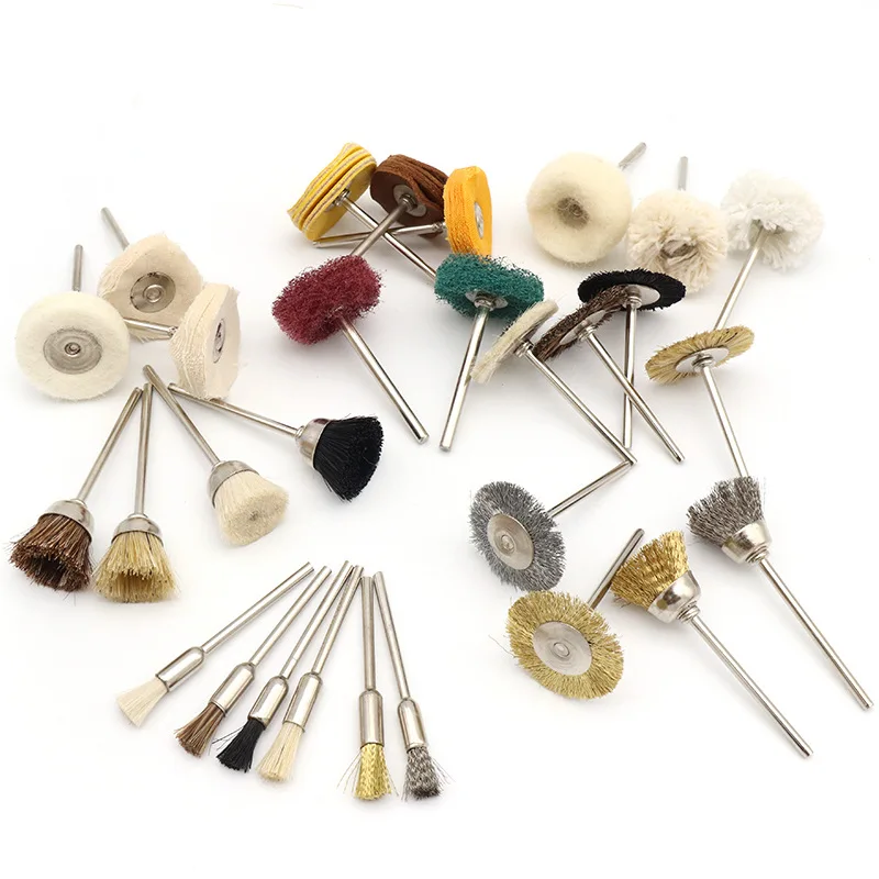 2.35mm Shank Mini Engraving Bit Sanding Polishing Brushes Abrasive Metal Polish Wool Wheel Grinding Rotary Brush Tool
2.35mm Shank Mini Engraving Bit Sanding Polishing Brushes Abrasive Metal Polish Wool Wheel Grinding Rotary Brush Tool