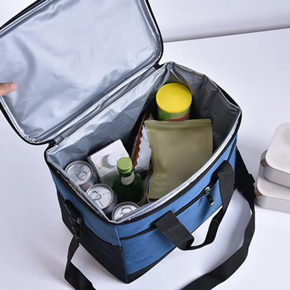 Waterproof Insulated Lunch Bag Heavy Duty Thermal Tote for Work School Picnic Travel with Large Capacity Zipper Design Navy
Waterproof Insulated Lunch Bag Heavy Duty Thermal Tote for Work School Picnic Travel with Large Capacity Zipper Design Navy