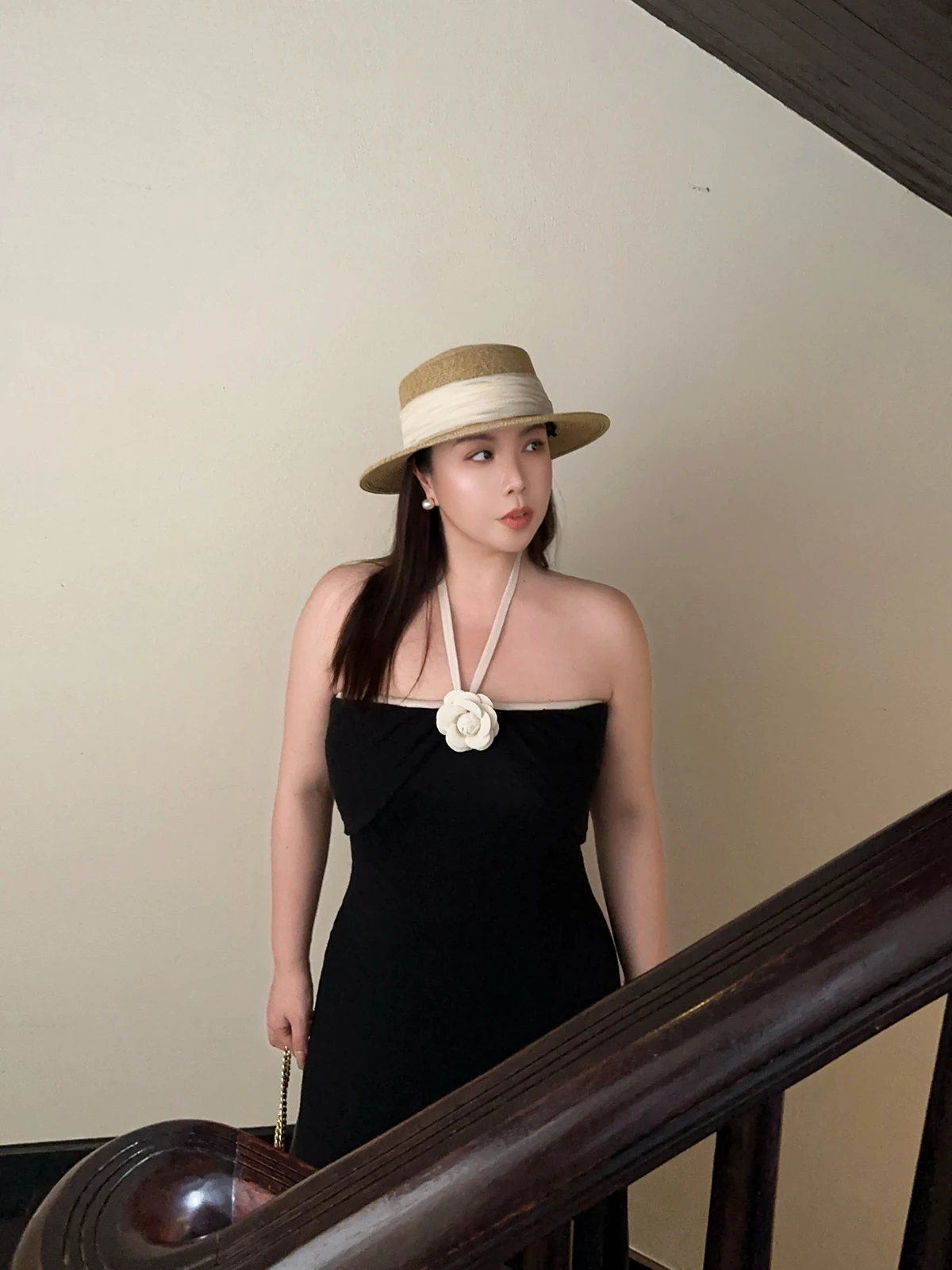 Color Block Halter Neck plus Size Dress Elegant Waist Cinched Long Holiday Dress French Style Polyester Fiber Sleeveless A-Li...
Color Block Halter Neck plus Size Dress Elegant Waist Cinched Long Holiday Dress French Style Polyester Fiber Sleeveless A-Li...