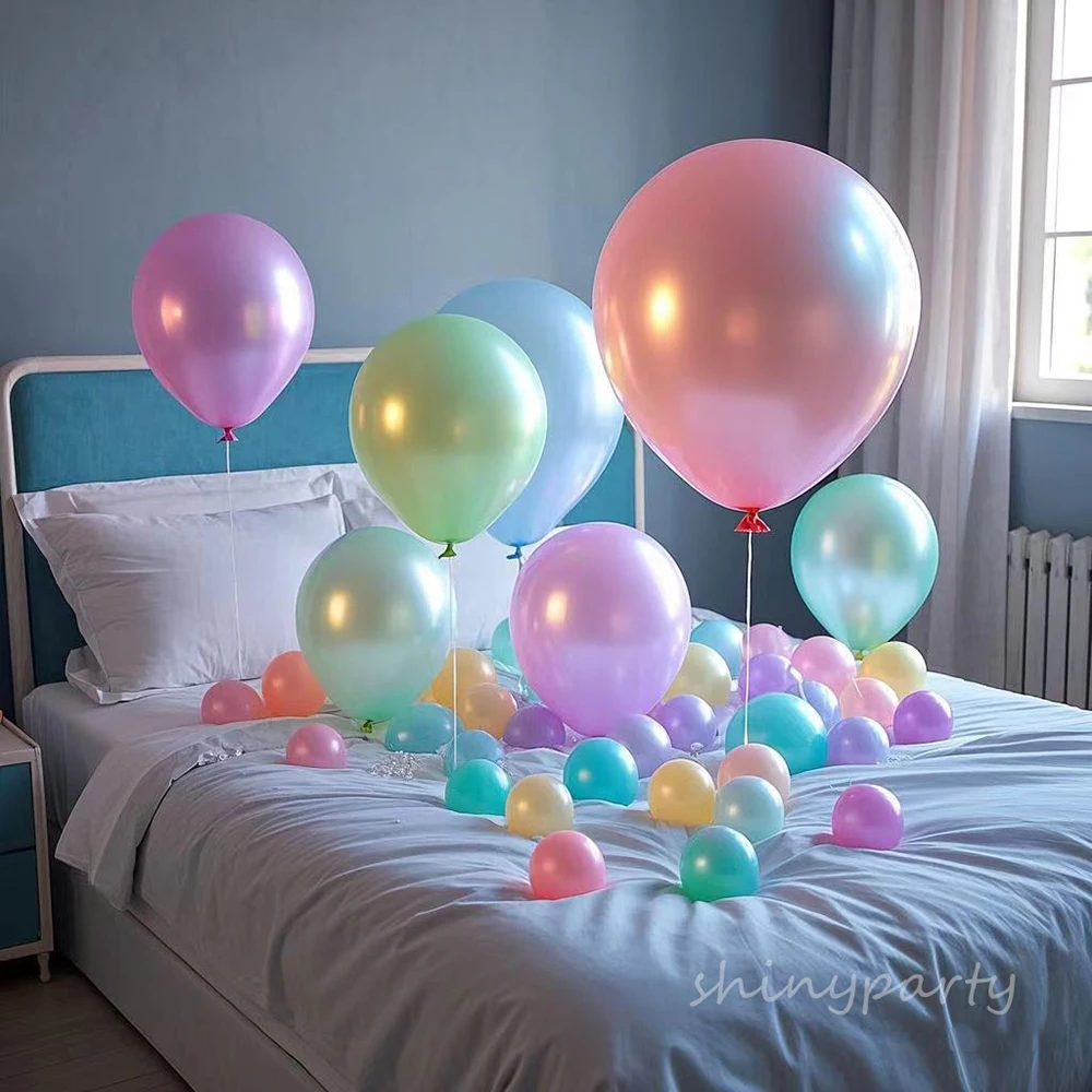 50pcs Inflatable Helium Pearl Balloon Toy Valentine's Day Decoration Small Balloons Wedding Birthday Party Baby Shower Supplies
50pcs Inflatable Helium Pearl Balloon Toy Valentine's Day Decoration Small Balloons Wedding Birthday Party Baby Shower Supplies