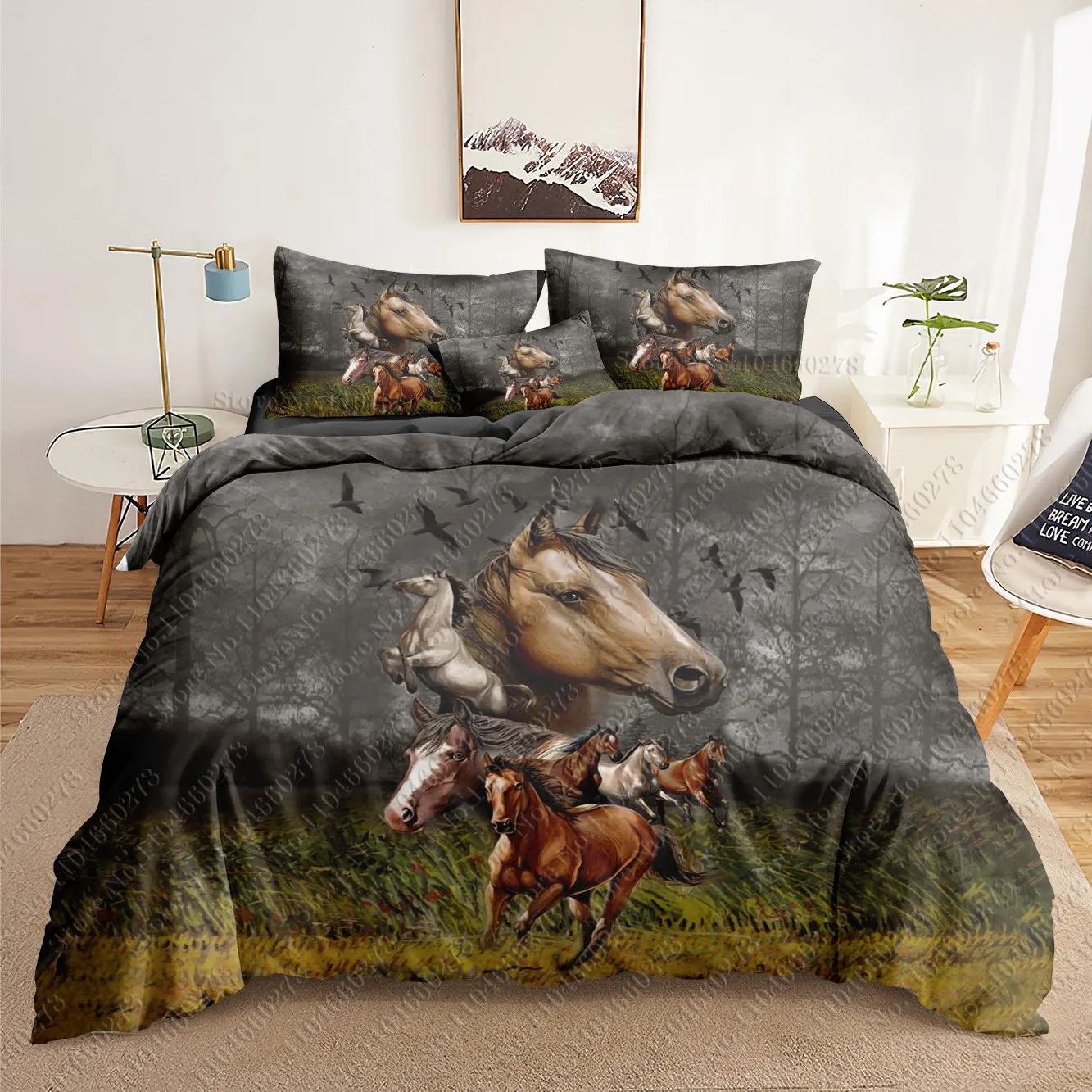 horse 3D Bedding Sets print duvet cover Adults/ children bed comforter birthday gift dropshipping
horse 3D Bedding Sets print duvet cover Adults/ children bed comforter birthday gift dropshipping