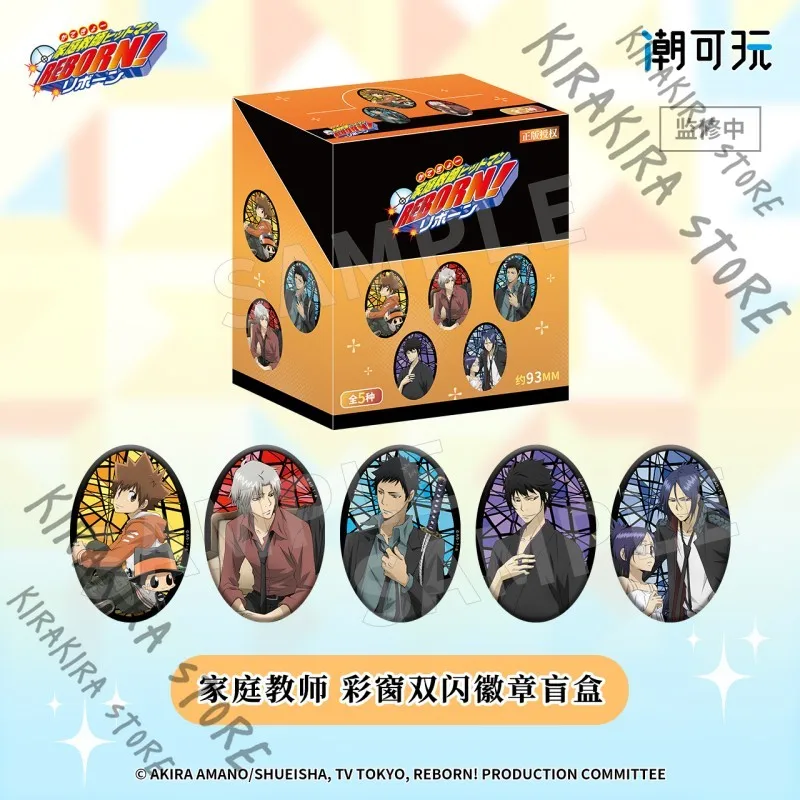 HITMAN REBORN Official Genuine Colored Window Series Oval Badges Emblem Breastpin Anime Bags Pendants Collect Ornaments Decor
HITMAN REBORN Official Genuine Colored Window Series Oval Badges Emblem Breastpin Anime Bags Pendants Collect Ornaments Decor