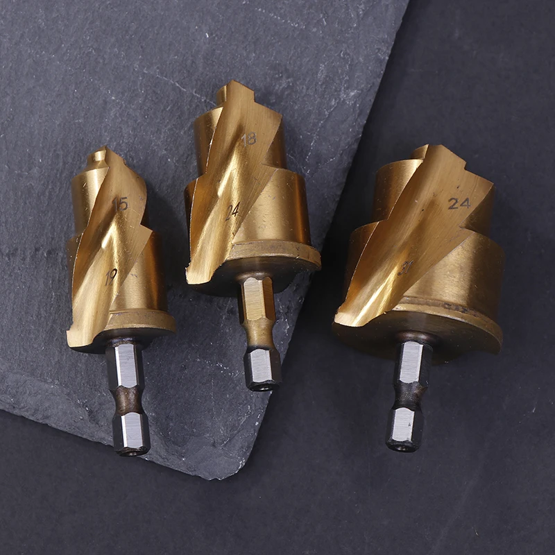 Hexagonal Handle PPR Lifting Drill Bit, Water Pipe Woodworking Reamer, Chamferer, Step Drill 20/25/32mm, Hand Tool Wireless
Hexagonal Handle PPR Lifting Drill Bit, Water Pipe Woodworking Reamer, Chamferer, Step Drill 20/25/32mm, Hand Tool Wireless