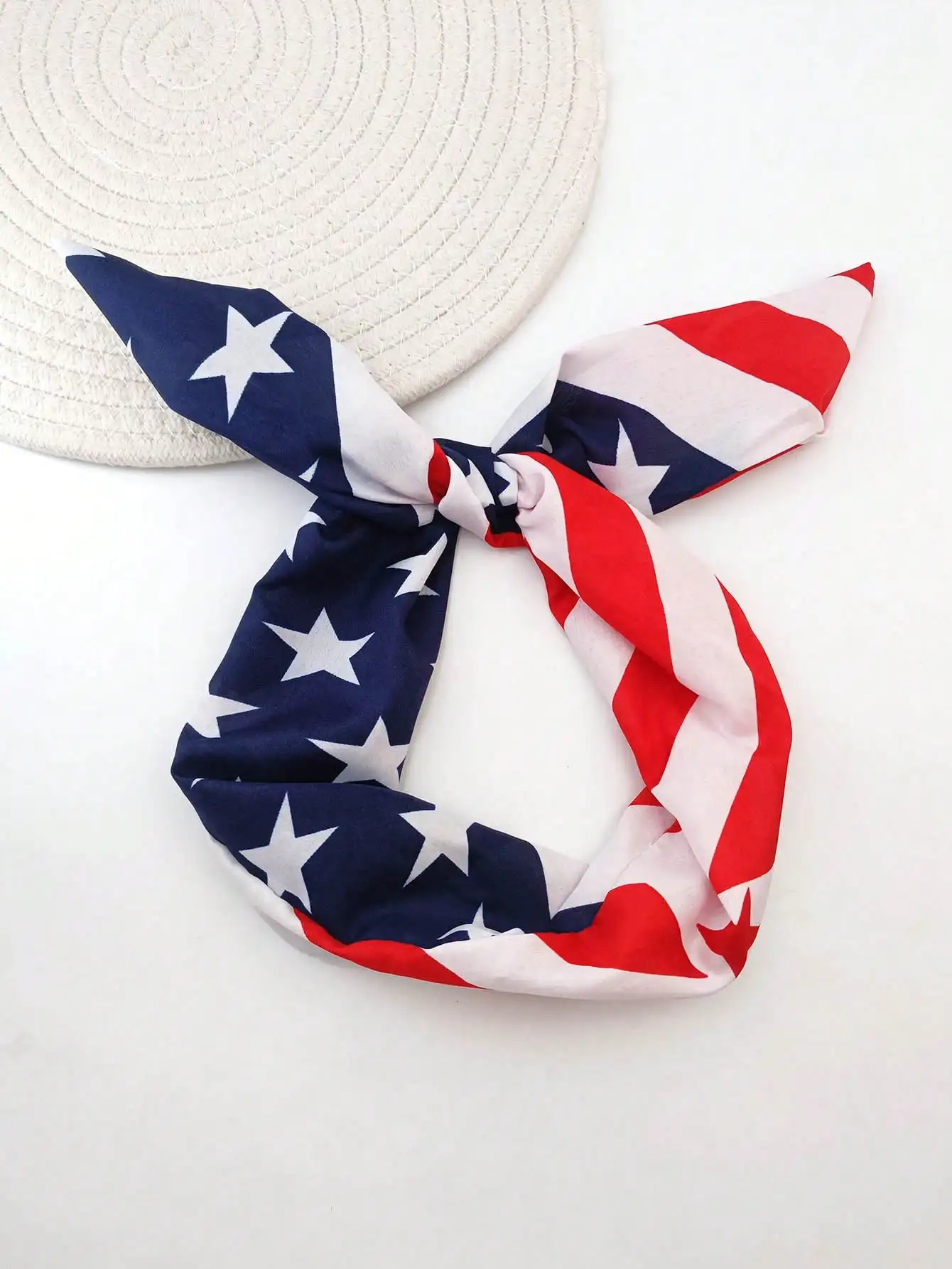 1 Pack 85cm Long American Flag Headband, Suitable For Independence Day Wear Hair Band Turban Headband Sweatband, Hairband Fall Winter Hair Accessories For Women For Vacation Outfits Woman Elegant Scarf Women Bandanas Soft Headwrap Summer Outfits
1 Pack 85cm Long American Flag Headband, Suitable For Independence Day Wear Hair Band Turban Headband Sweatband, Hairband Fall Winter Hair Accessories For Women For Vacation Outfits Woman Elegant Scarf Women Bandanas Soft Headwrap Summer Outfits